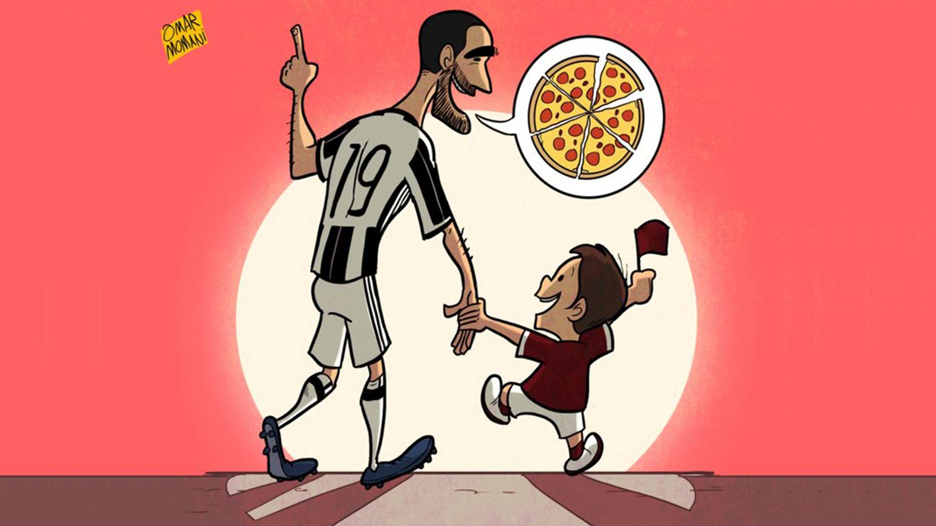 Leonardo Bonucci Cartoon