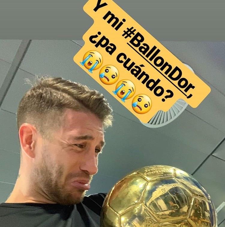Sergio Ramos Balón de Oro