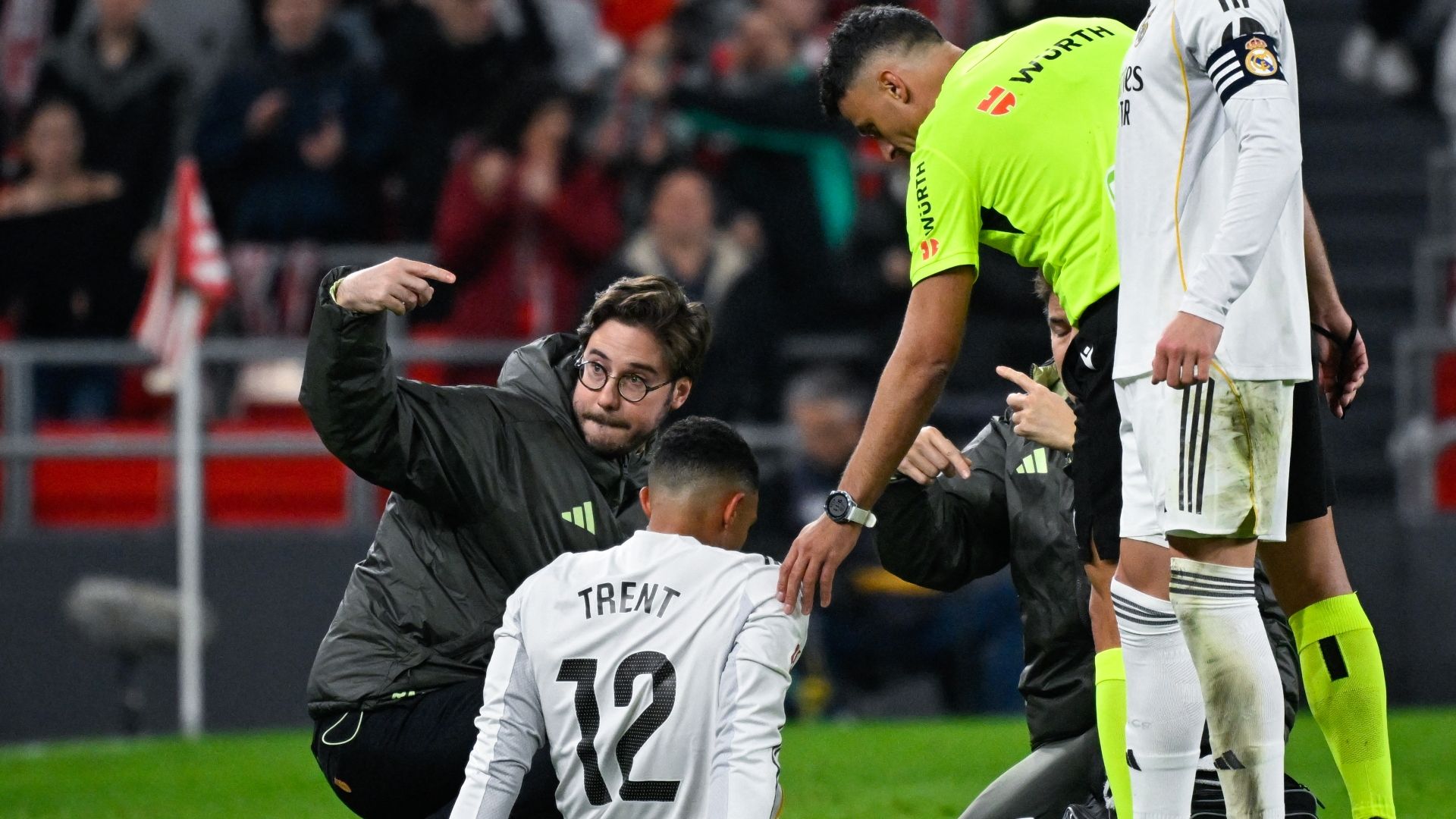 Alexander-Arnold injury Athletic Bilbao Real Madrid 03122025