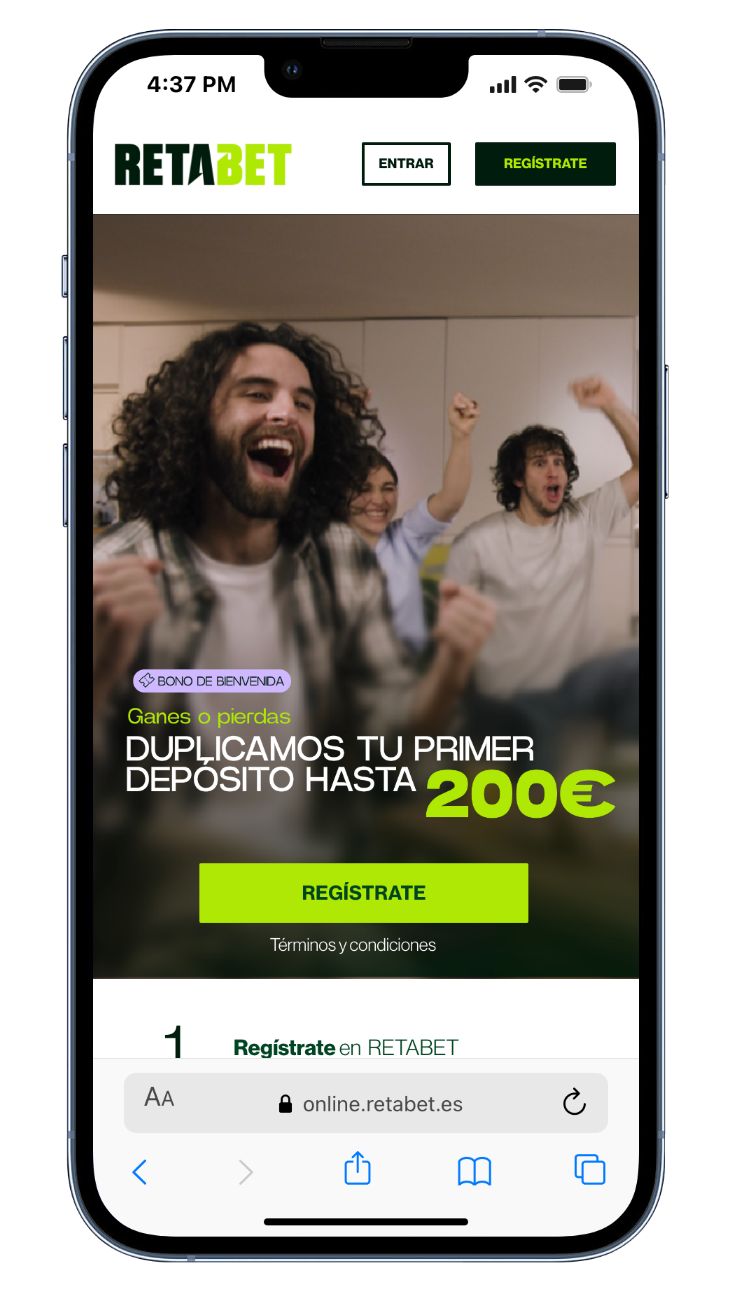 codigo promocional retabet deportes