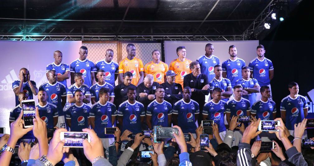 Millonarios presenta nueva camiseta 2018
