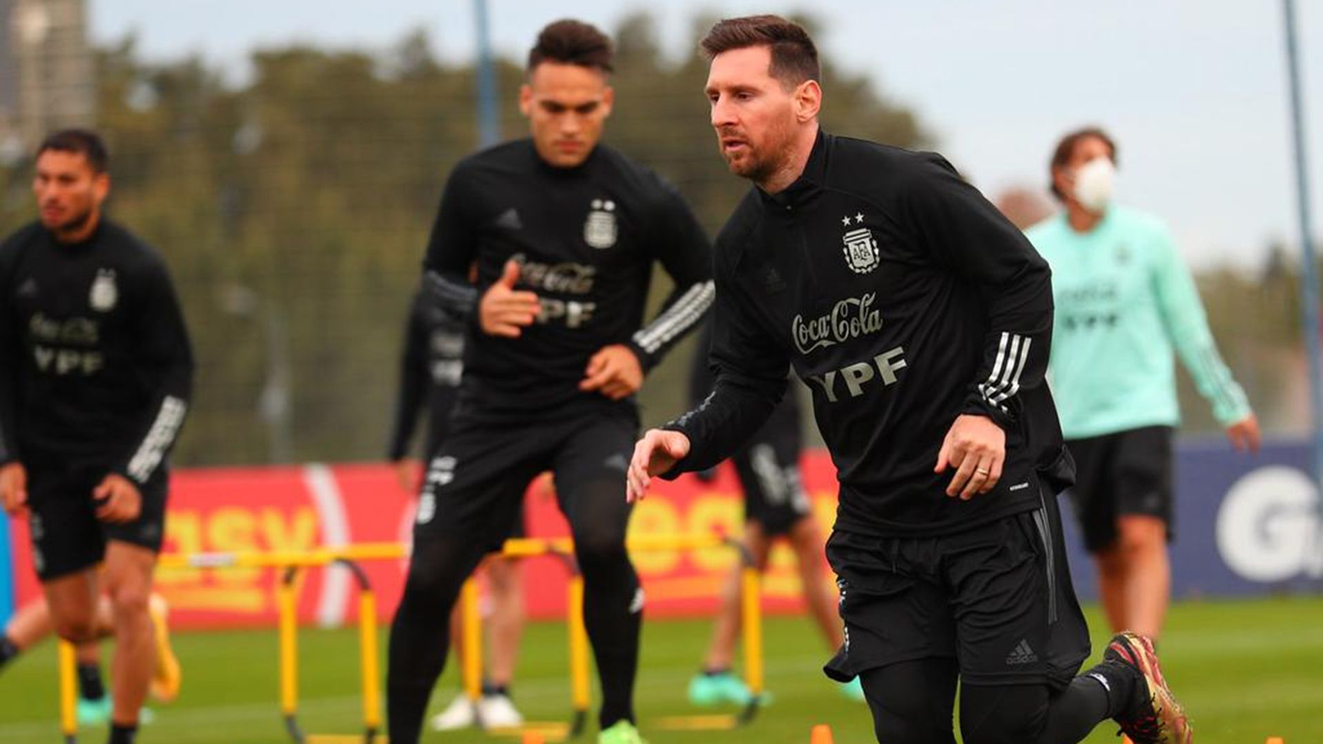 Lionel Messi Argentina Entrenamiento 31052021