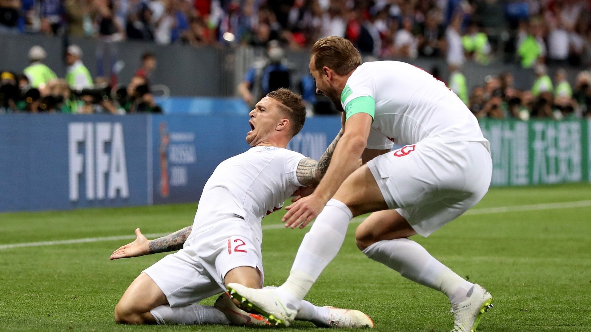 Kieran Trippier England Croatia World Cup 11072018