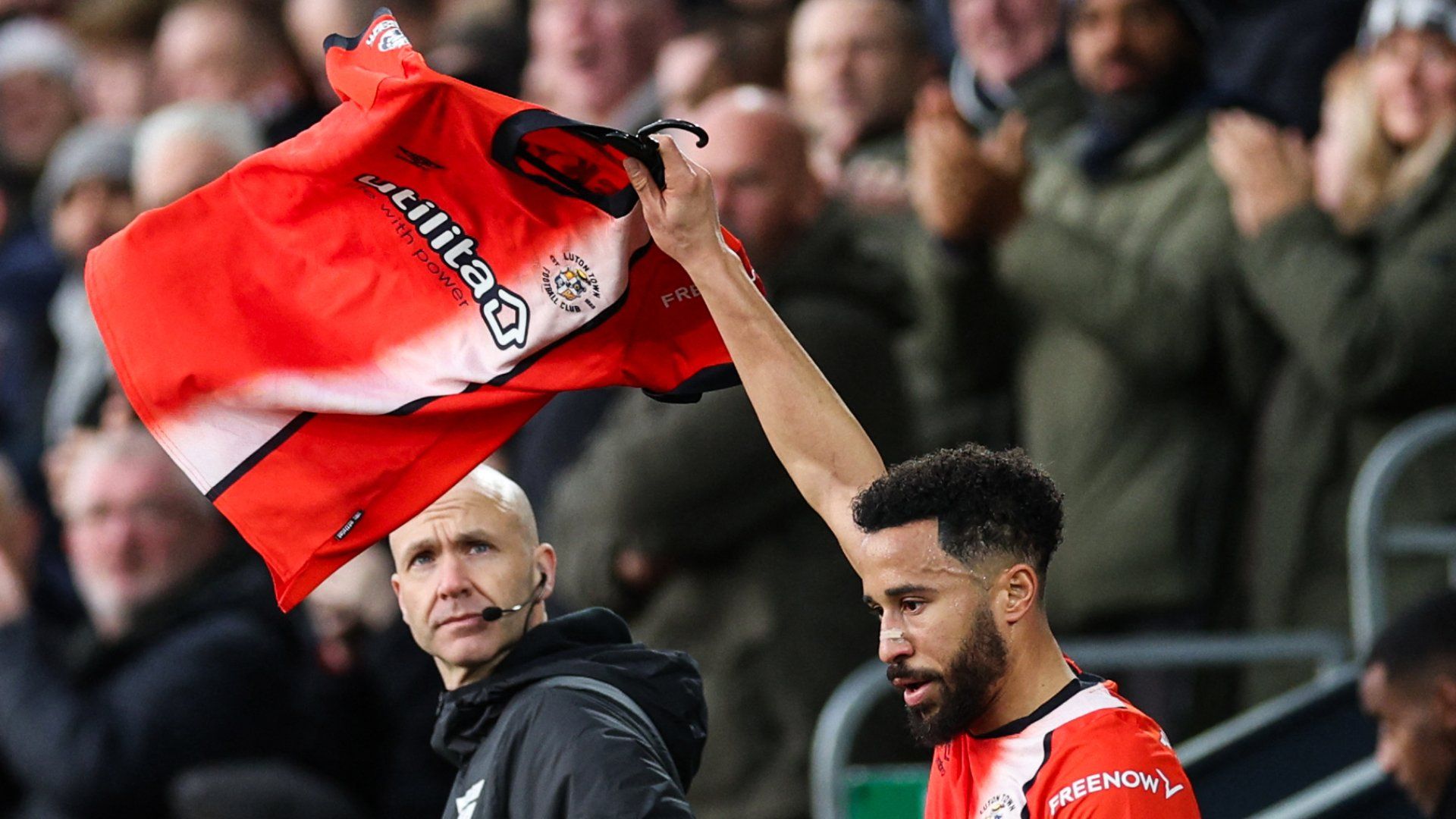 Andros Townsend Tom Lockyer jersey 2023