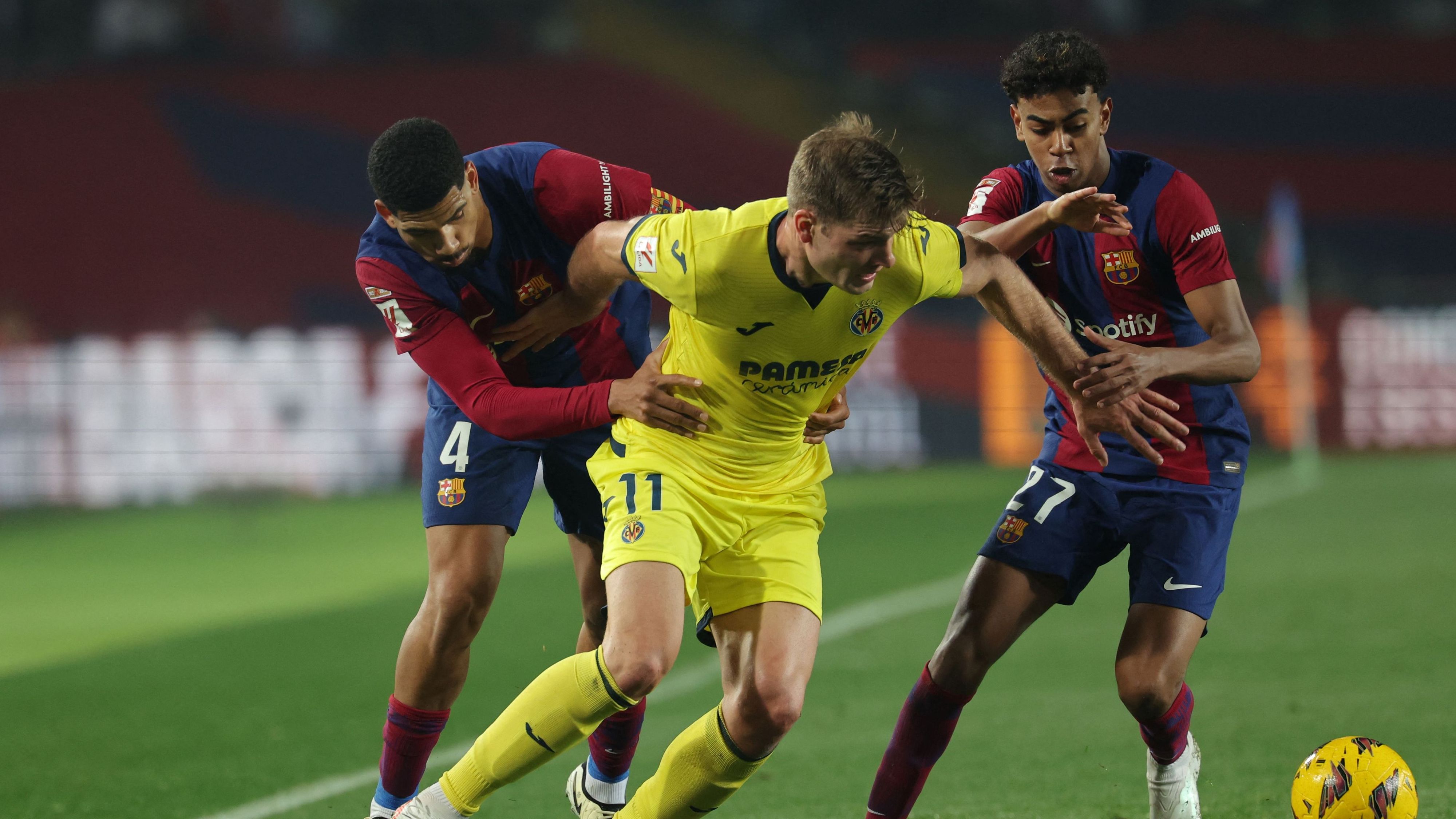 Ronald Araujo Lamine Yamal Barcelona