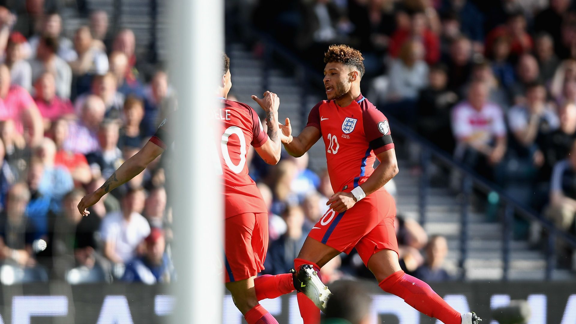Alex Oxlade-Chamberlain England Scotland