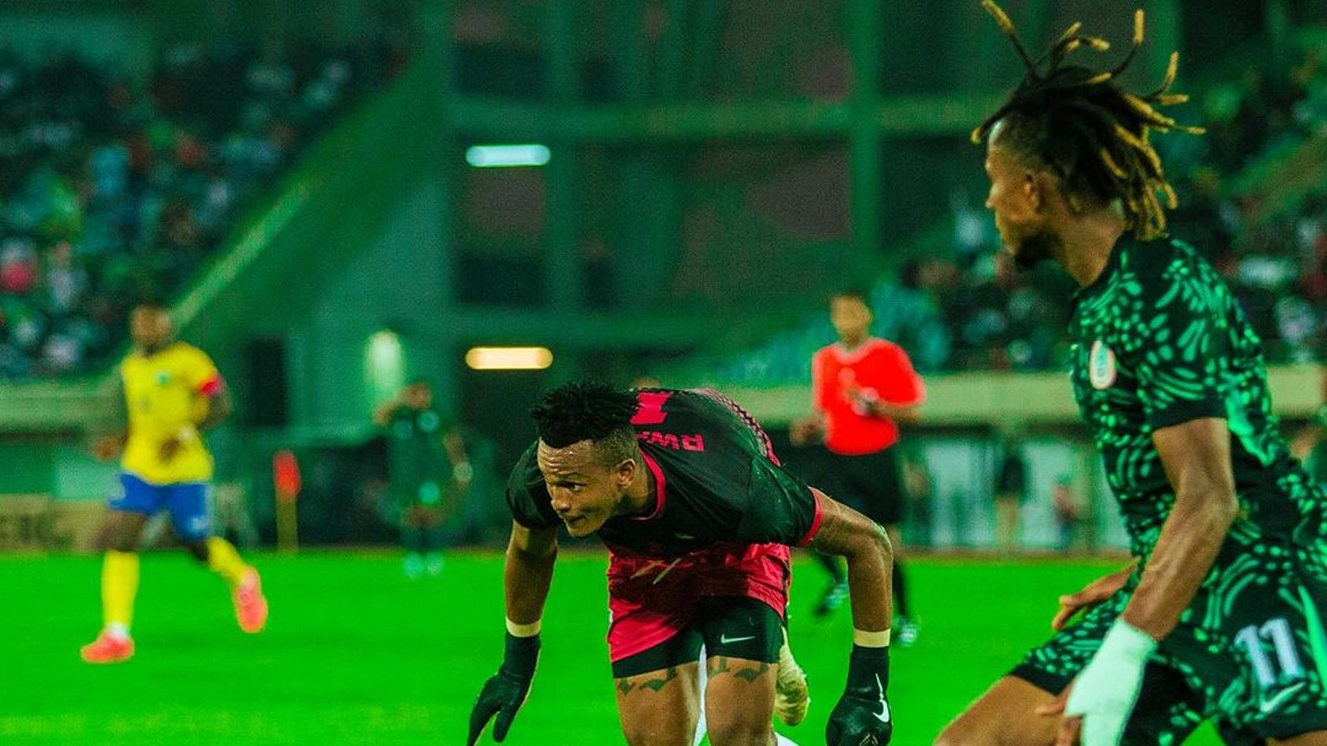 Fiacre Ntwari, Rwanda & Samuel Chukwueze, Nigeria, November 2024