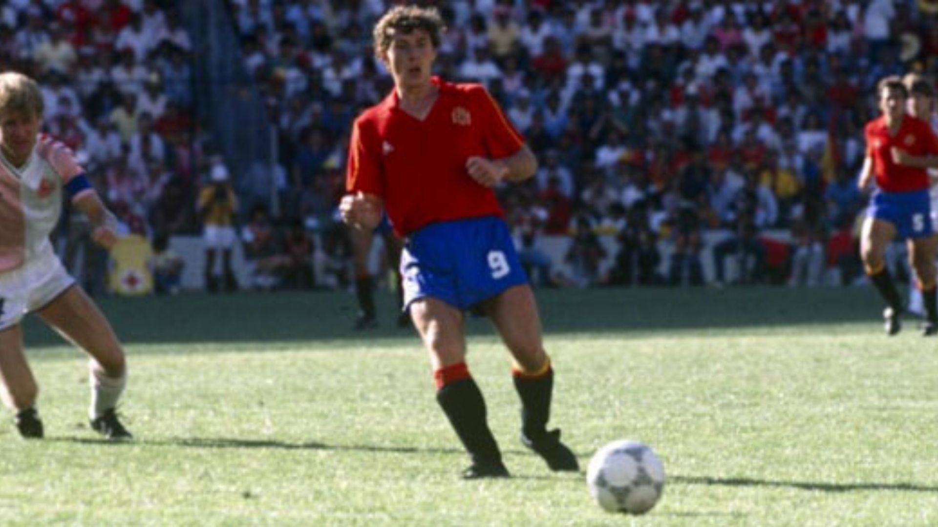 Butragueño España Dinamarca 1986