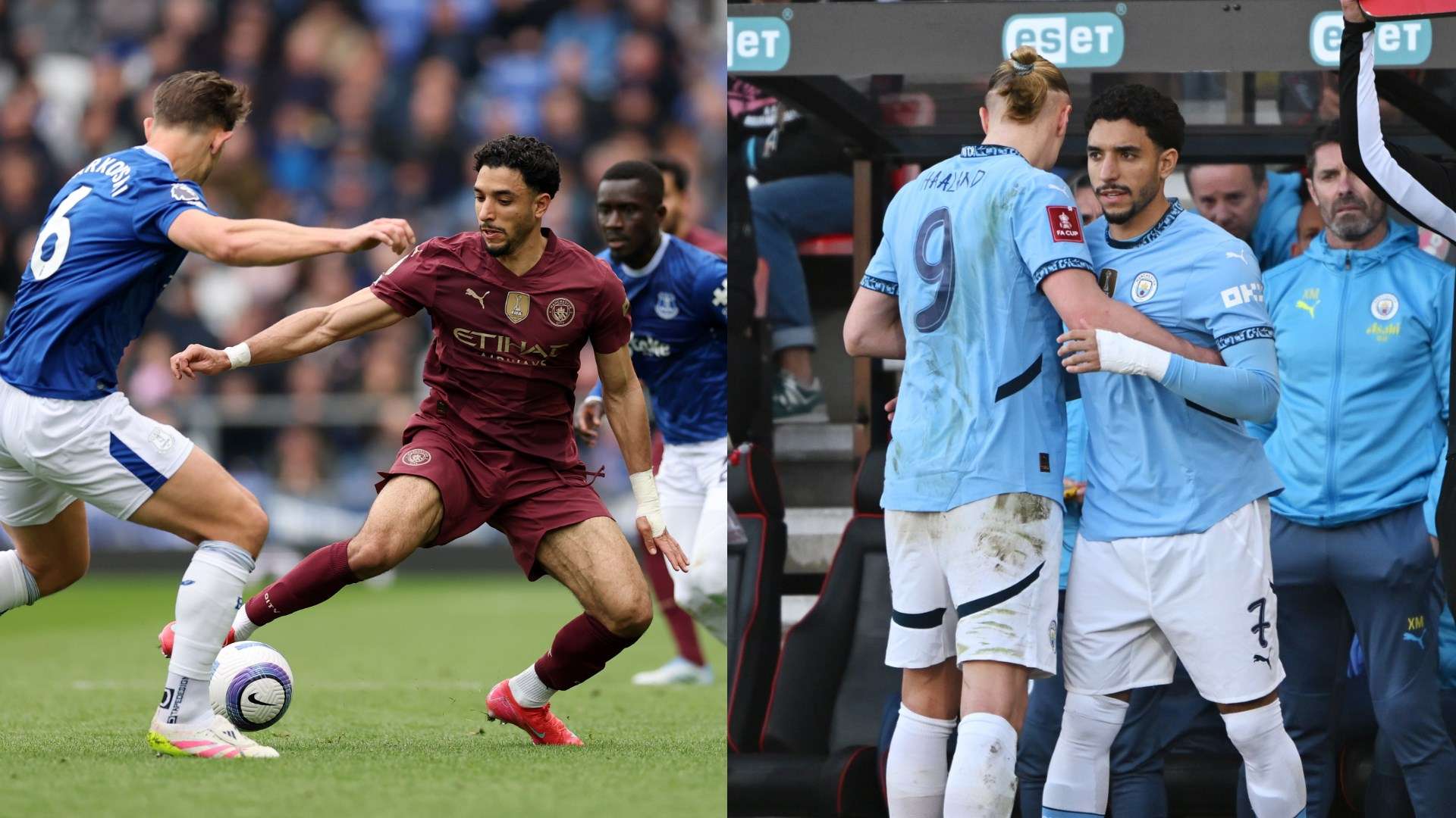 Omar Marmoush Manchester City Everton