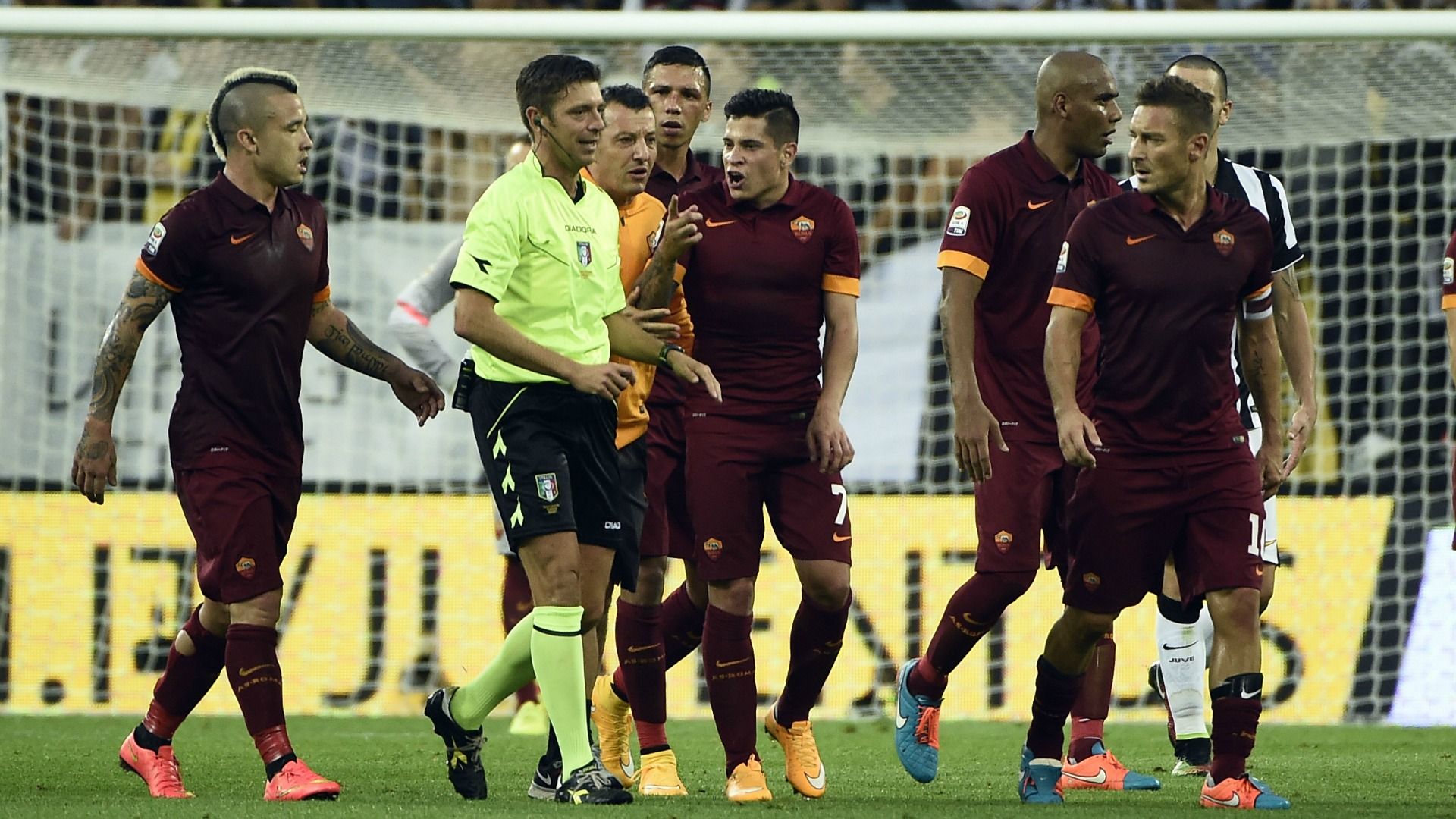 Gianluca Rocchi Juventus Roma Serie A