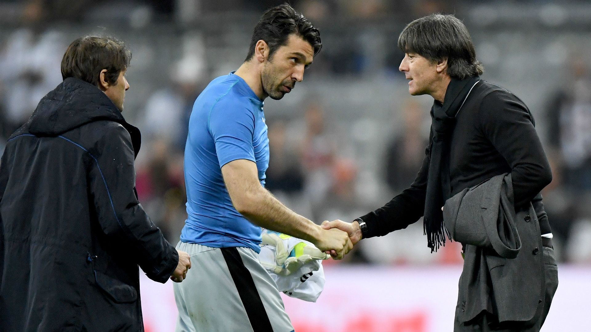 Joachim Löw Gianluigi Buffon Germany Italy Friendly 29032016