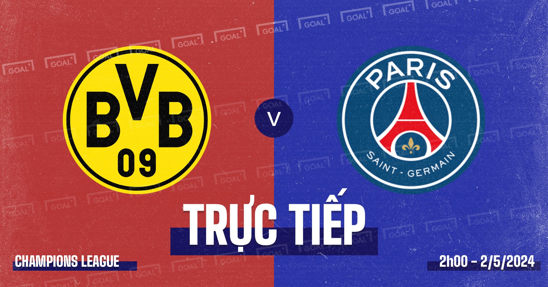 Dortmund vs PSG Champions League 2023/24 GFX