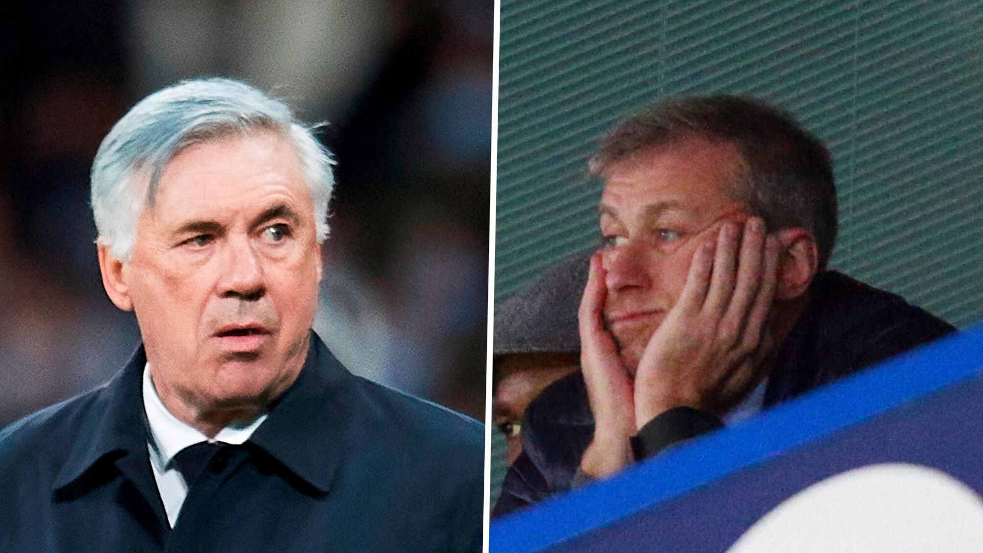 ONLY GERMANY Roman Abramovich Carlo Ancelotti