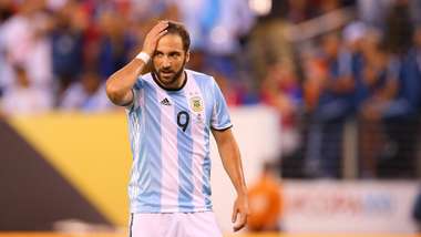 Gonzalo Higuain Argentina Copa America final