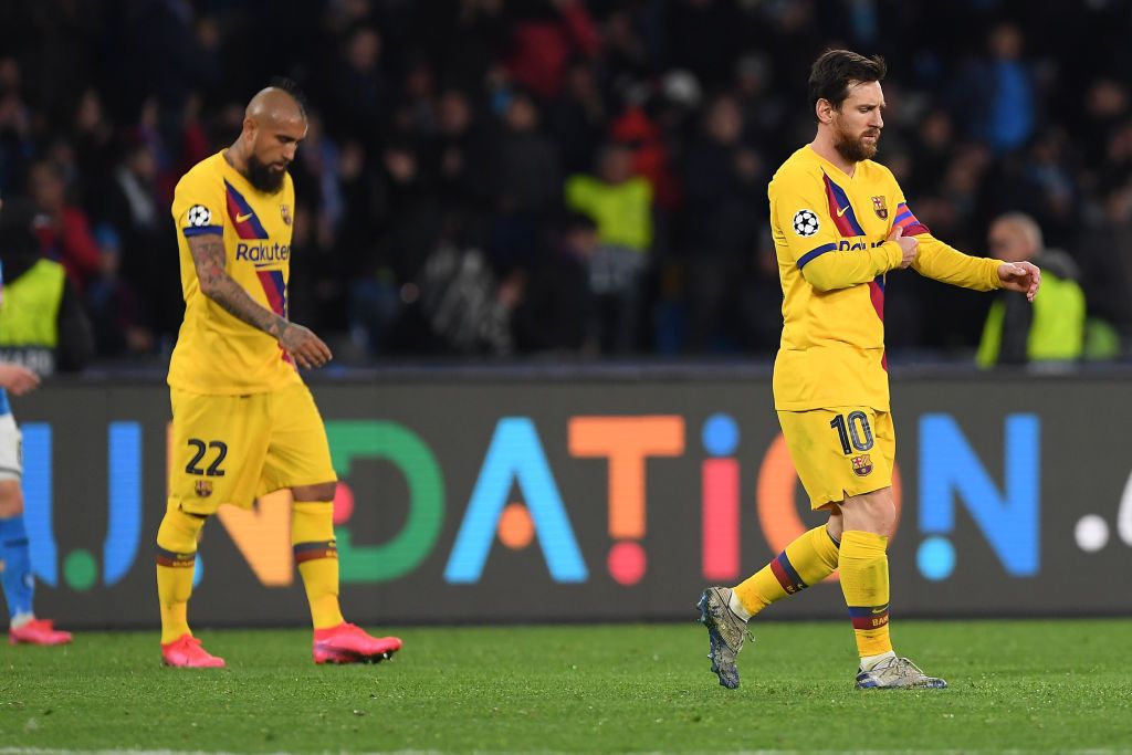 Arturo Vidal Lionel Messi