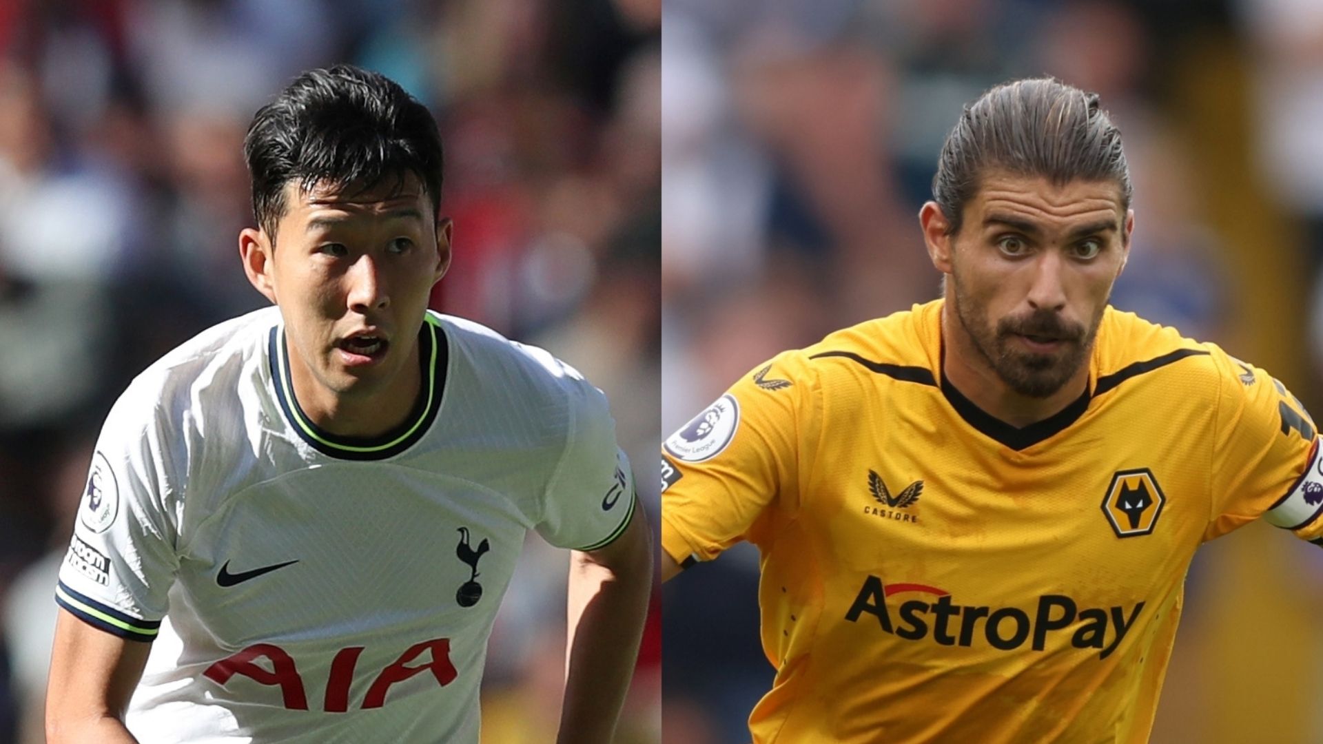 Heung-Min Son Tottenham Ruben Neves Wolverhampton