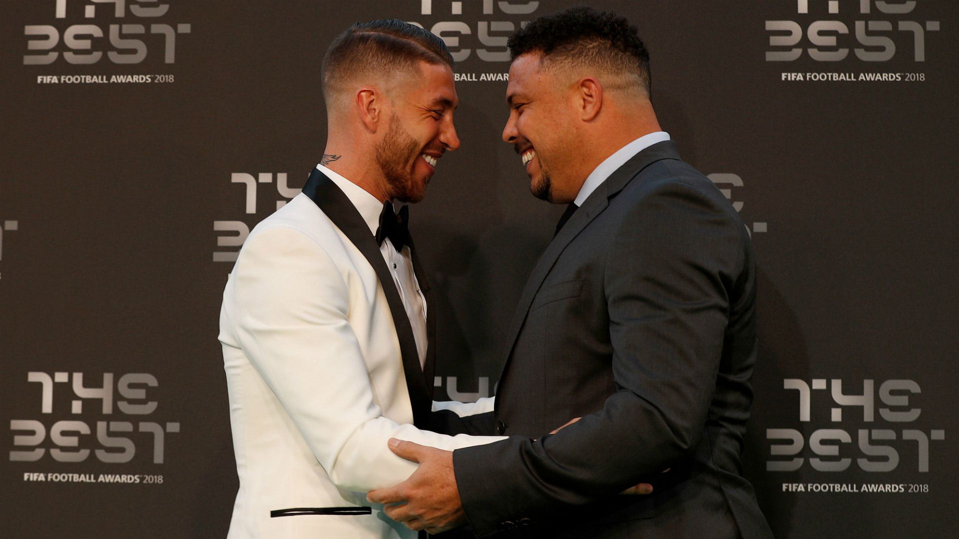 Ronaldo Sergio Ramos FIFA THE BEST AWARD 2018