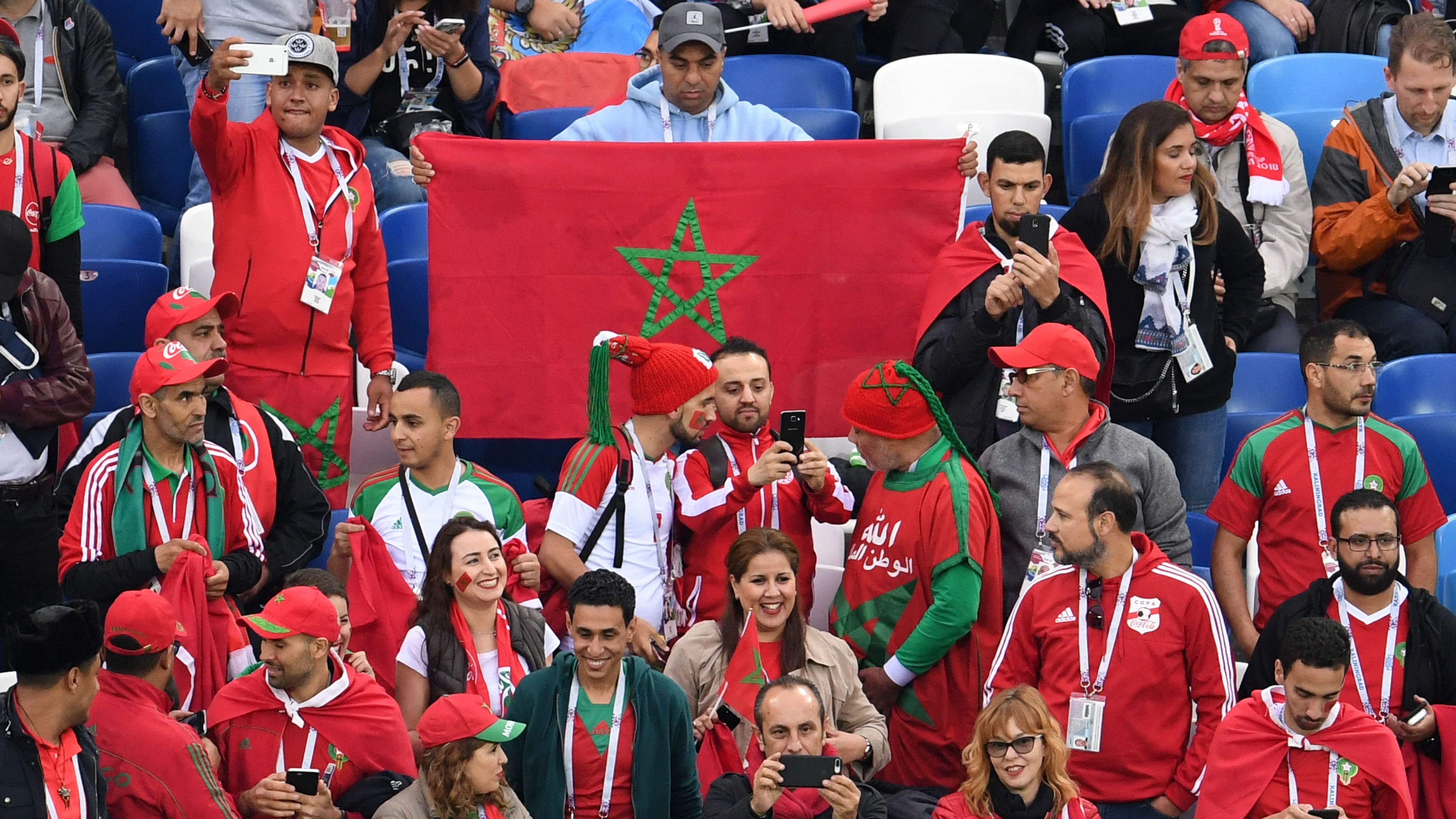 Morocco fans 2018