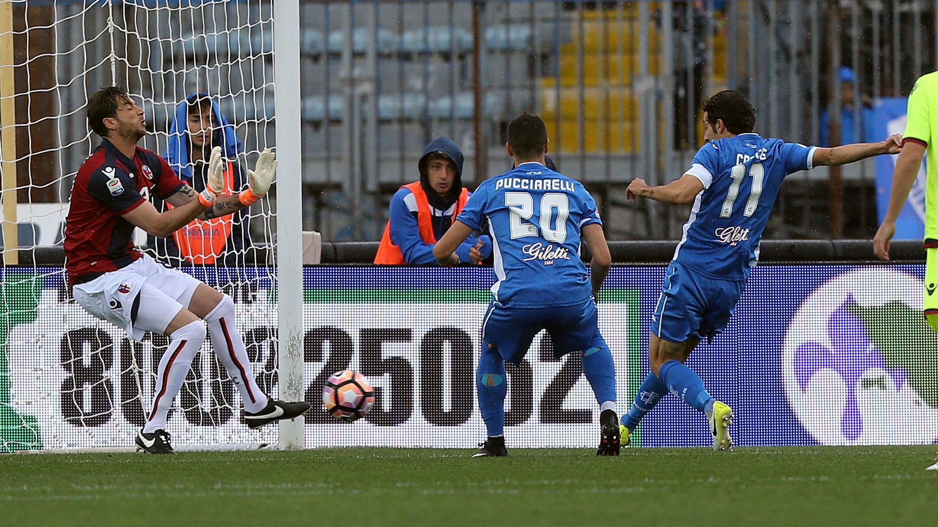 Daniele Croce, Empoli, Bologna, Serie A, 05072017