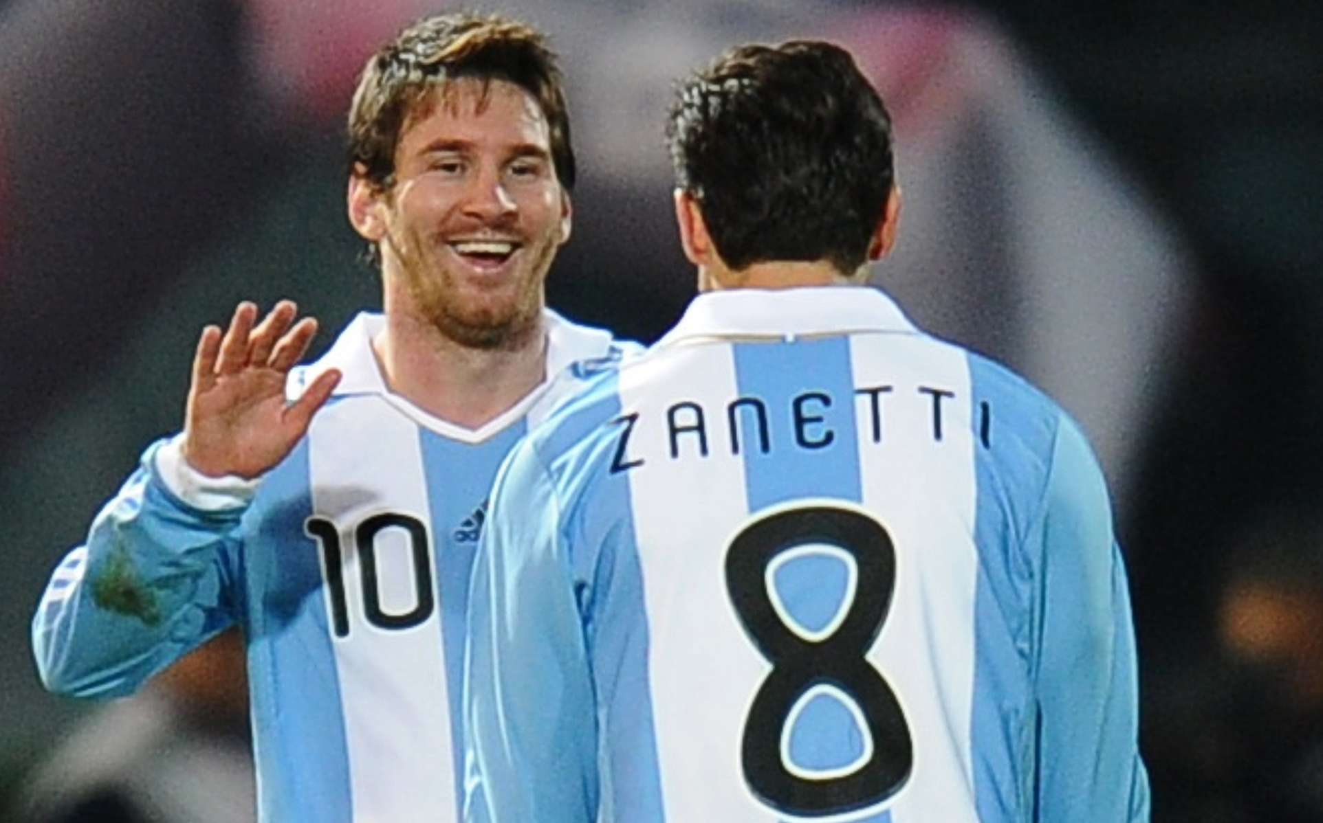 Lionel Messi & Javier Zanetti