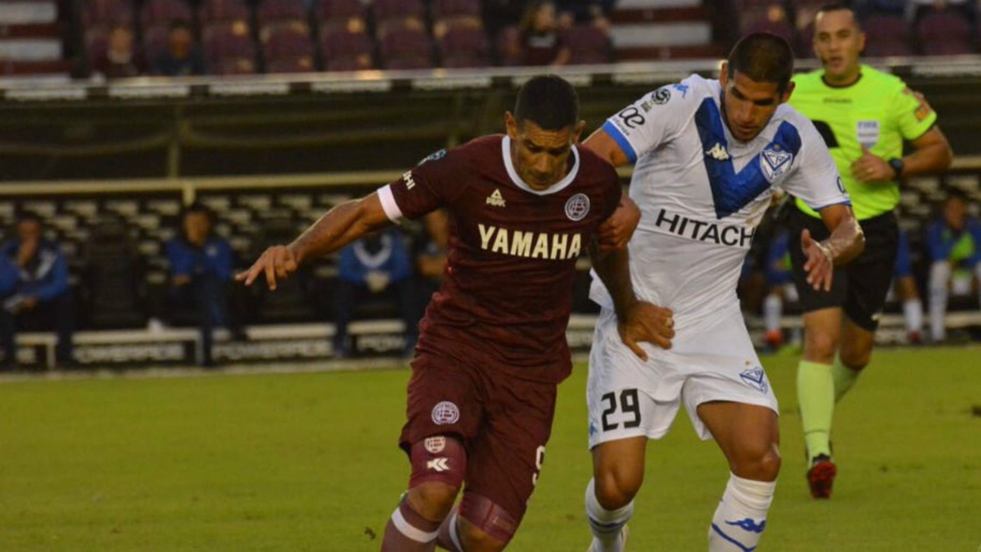 Jose Sand Luis Abram Lanus Velez Copa Superliga 27042019