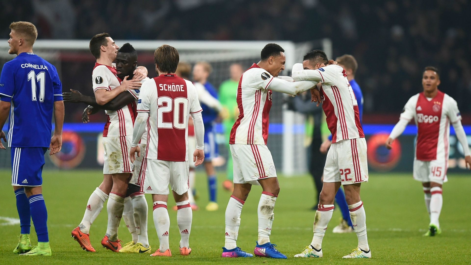 Ajax Copenhagen UEL 2017