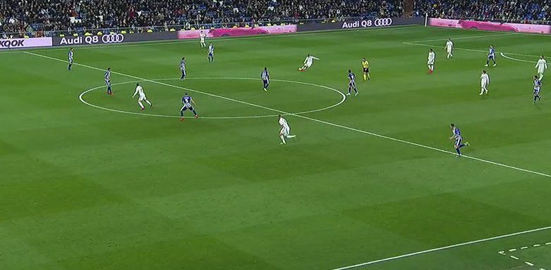 Karim Benzema fuera de juego Alaves