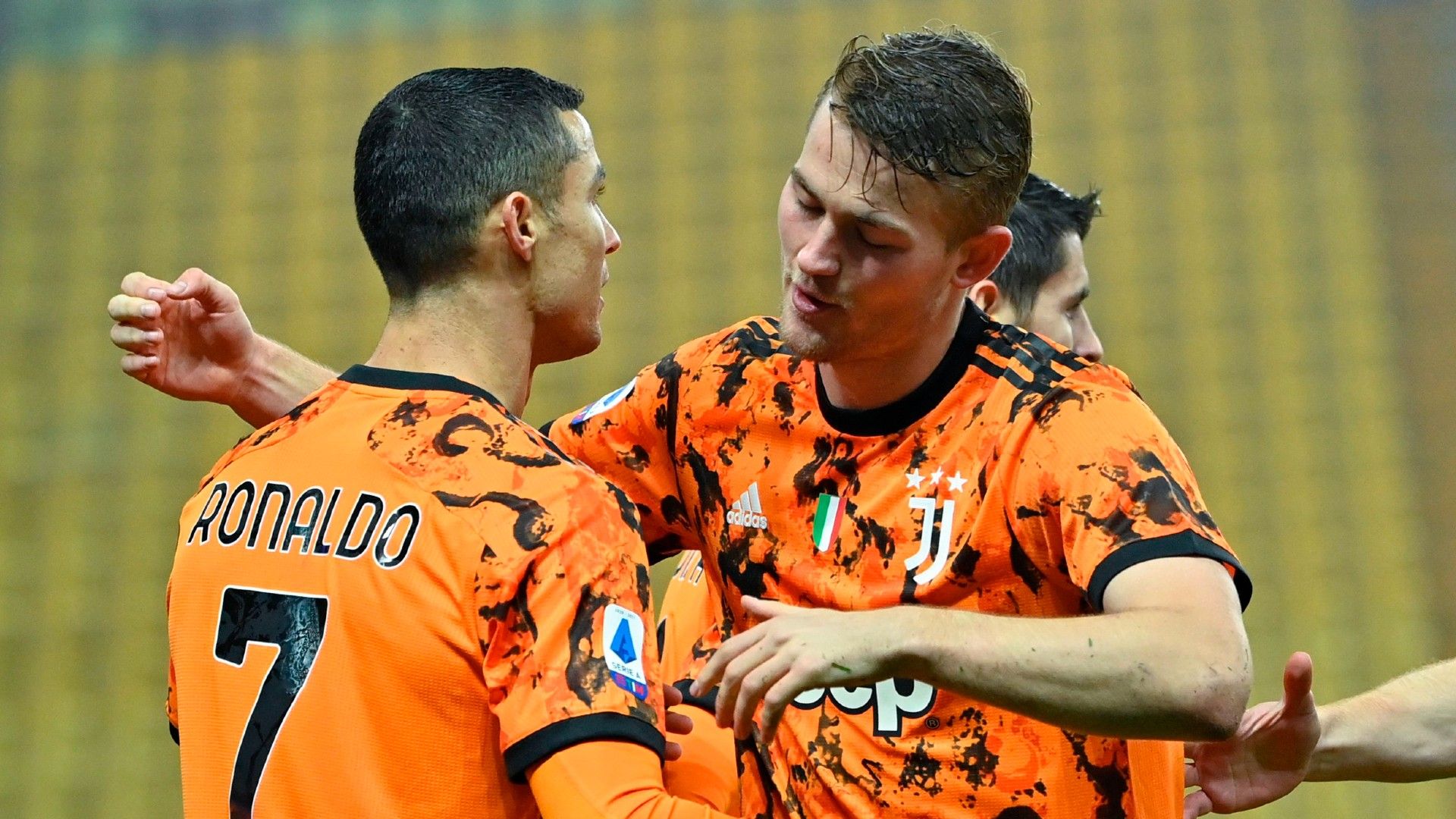 Cristiano Ronaldo Matthijs de Ligt Juventus 2020-21