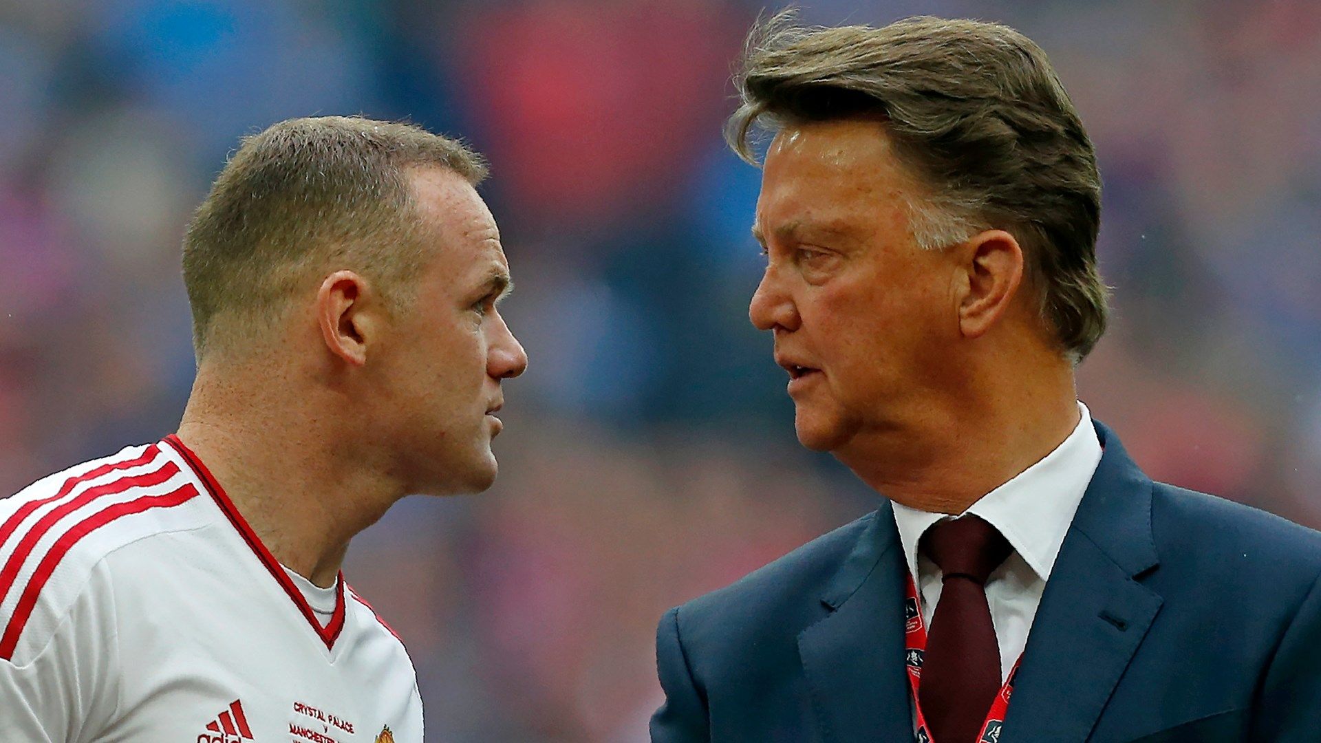 Wayne Rooney Louis van Gaal Manchester United 2016