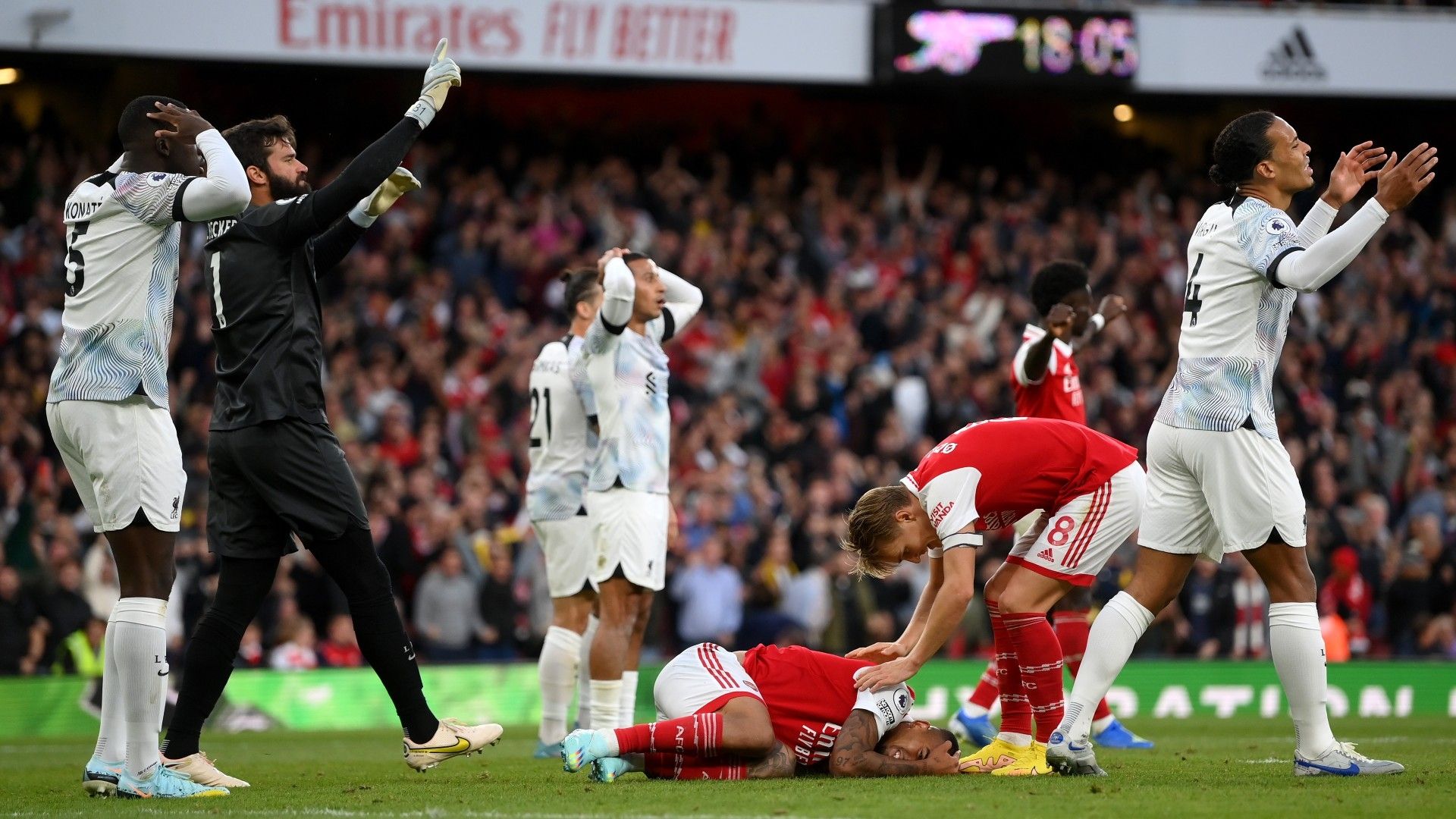 Arsenal Liverpool 2022-23 