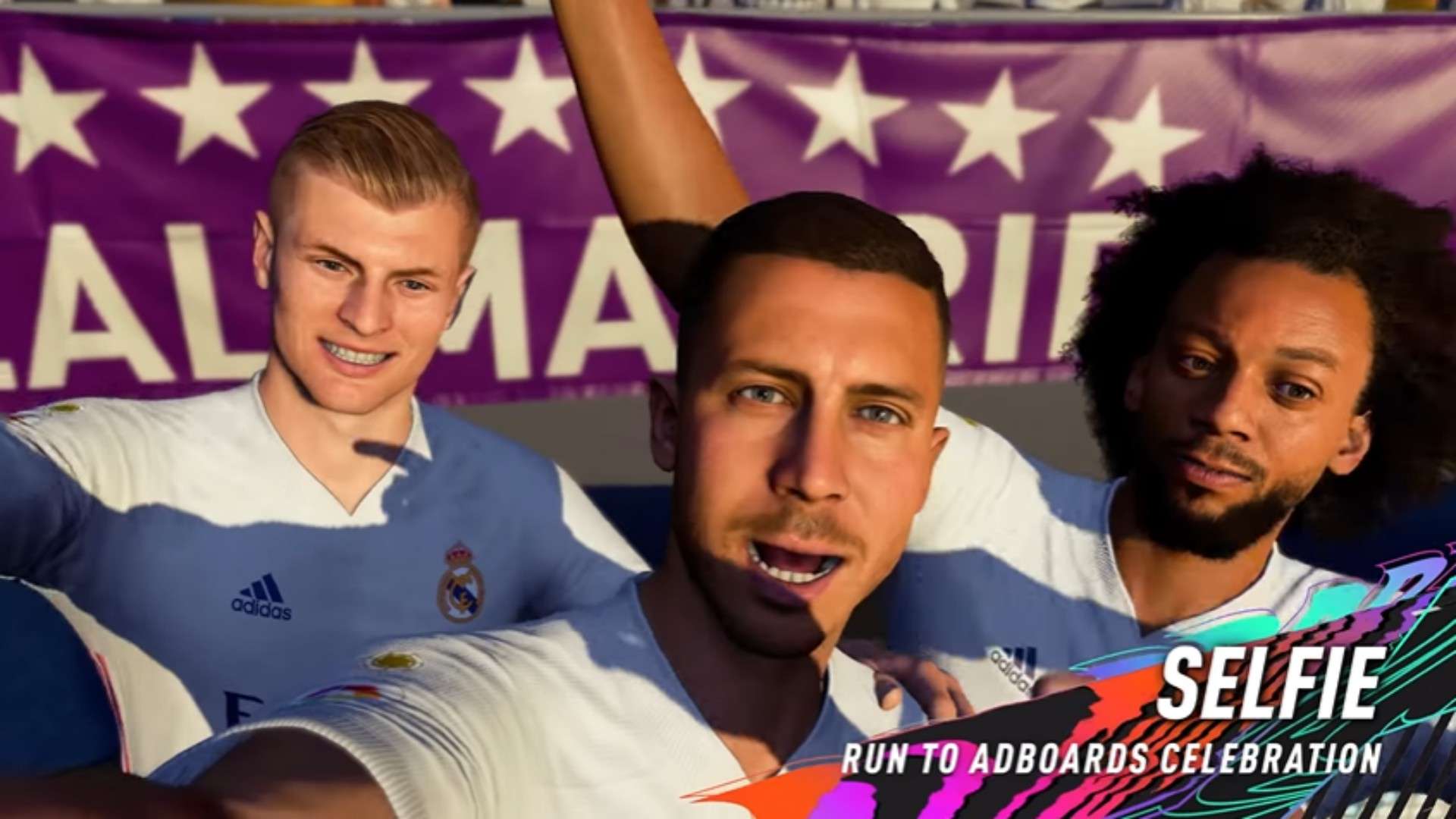 Selfie nuevo festejo FIFA 21