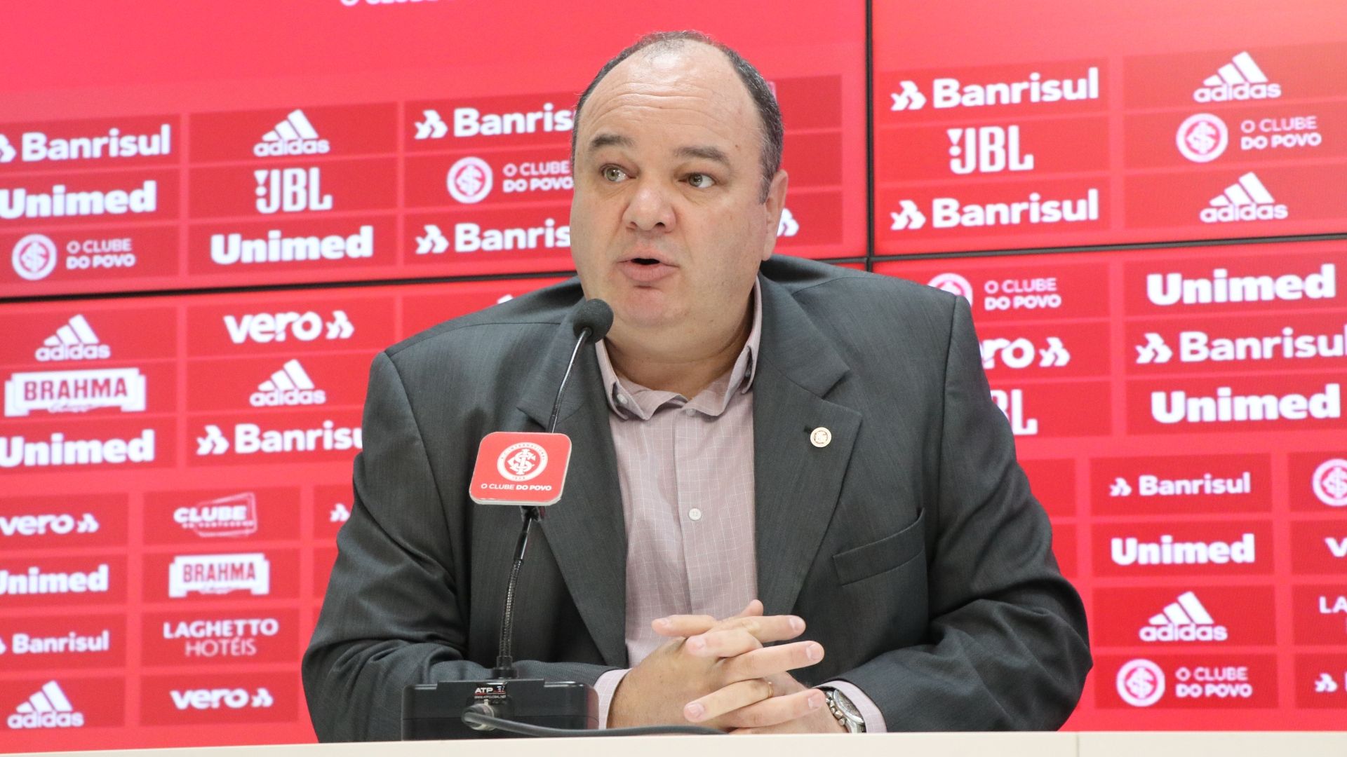 João Patrício Herrmann, VP de futebol do Inter, 2021