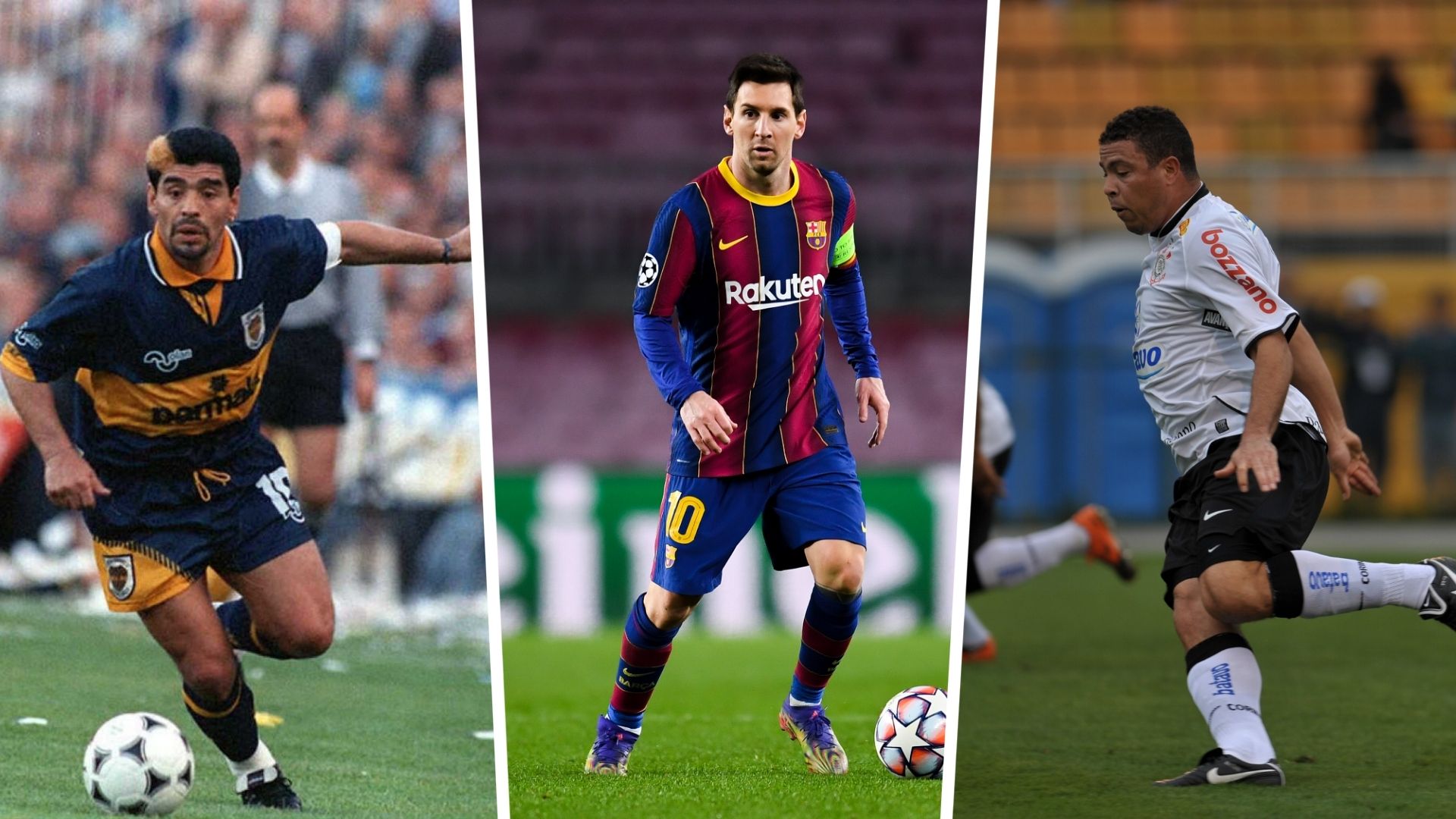 Messi Maradona Ronaldo