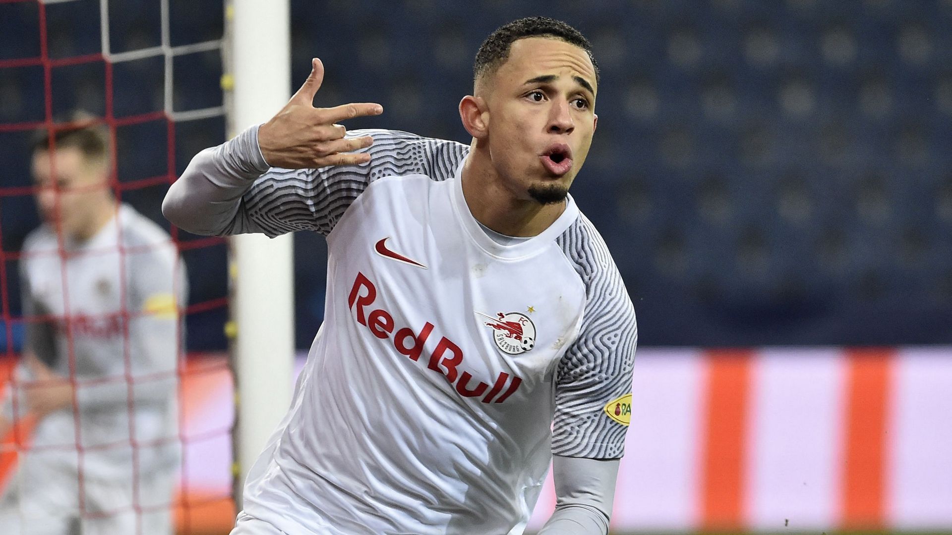 Noah Okafor. Salzburg vs Sevilla. 12.08.2021