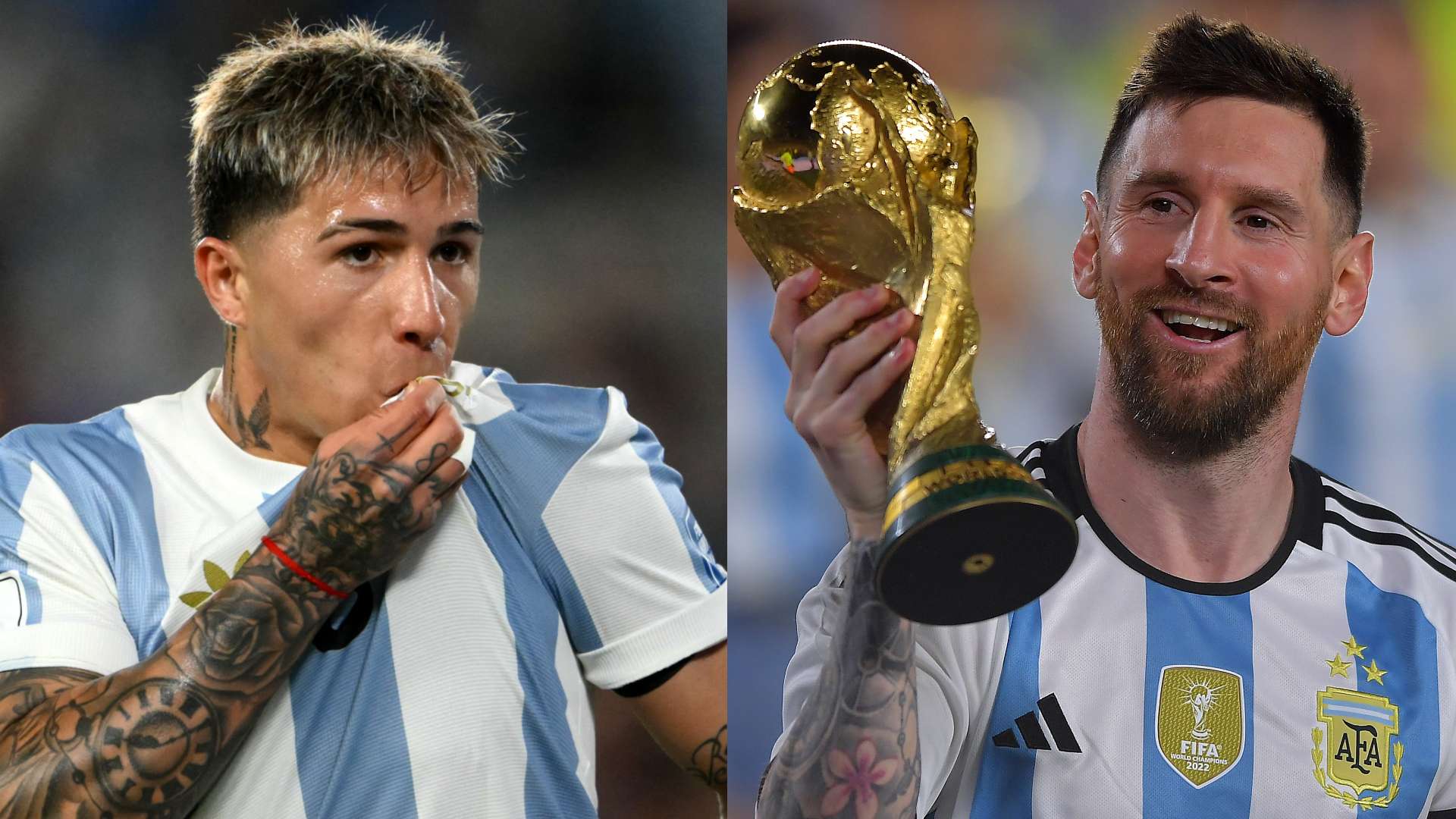 Enzo Fernandez Lionel Messi Argentina World Cup