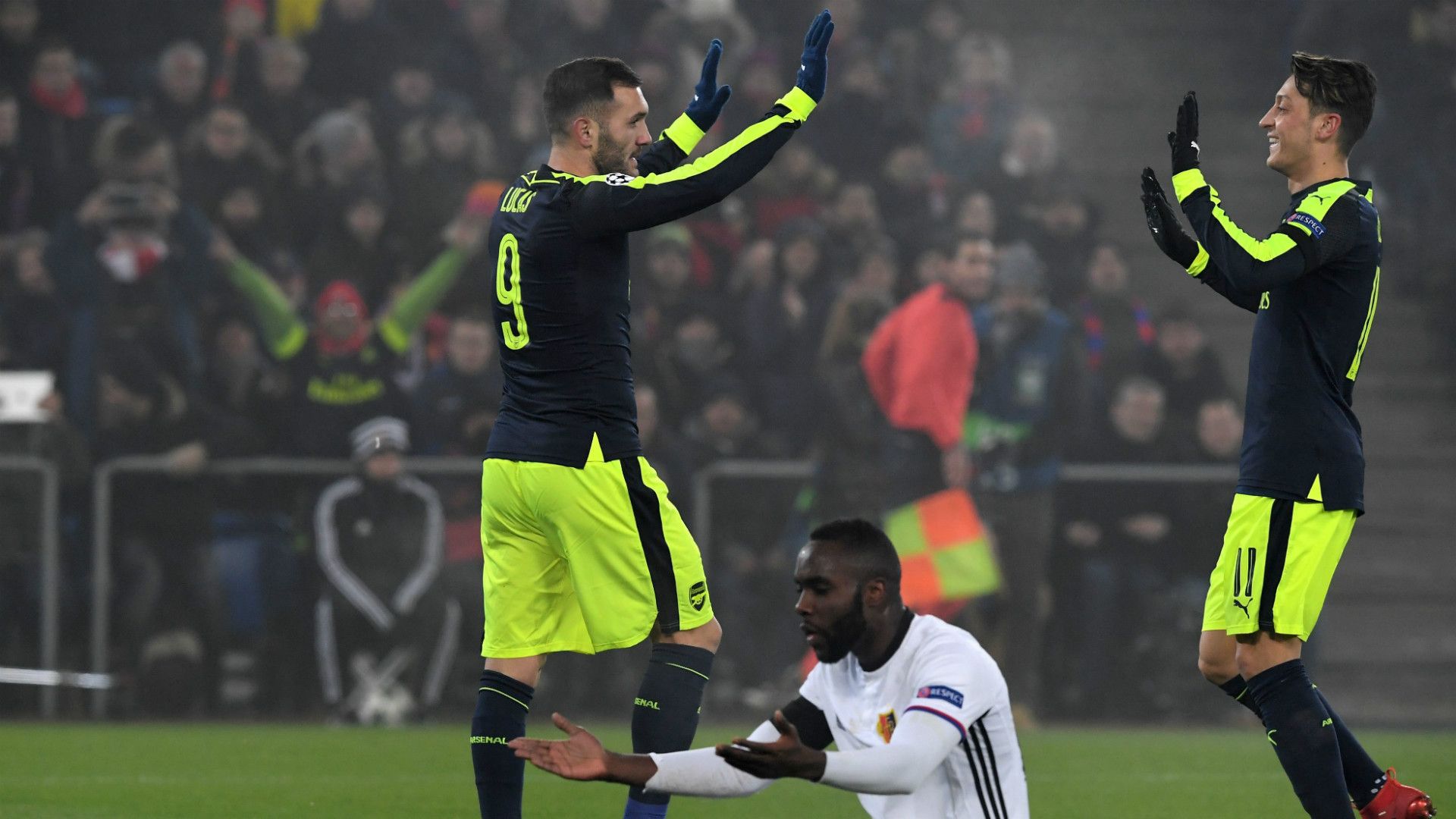 HD Lucas Perez Basel Arsenal