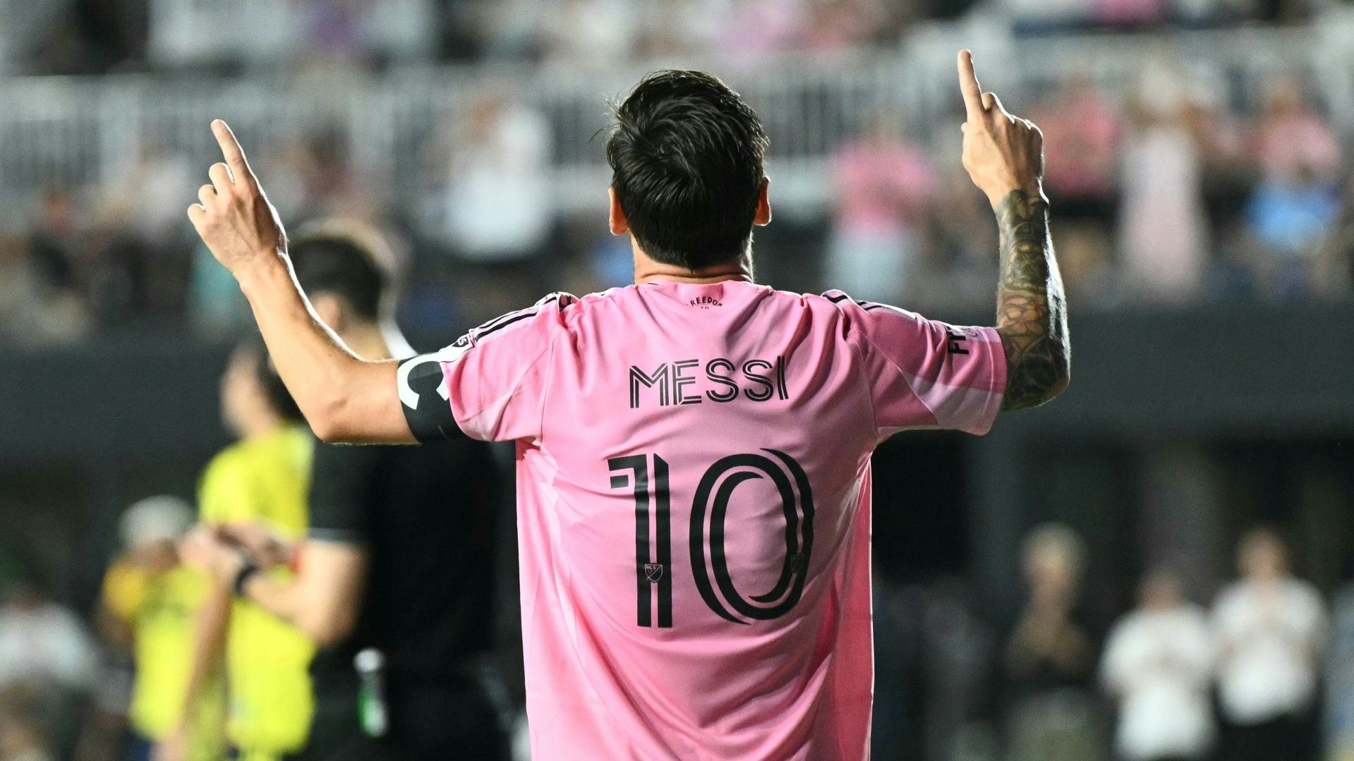 Schon wieder zweimal Messi (© AFP/SID/Chandan Khanna)