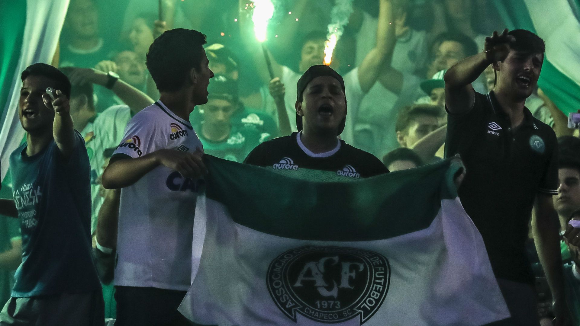 Chapecoense fans Arena Conda 30112016