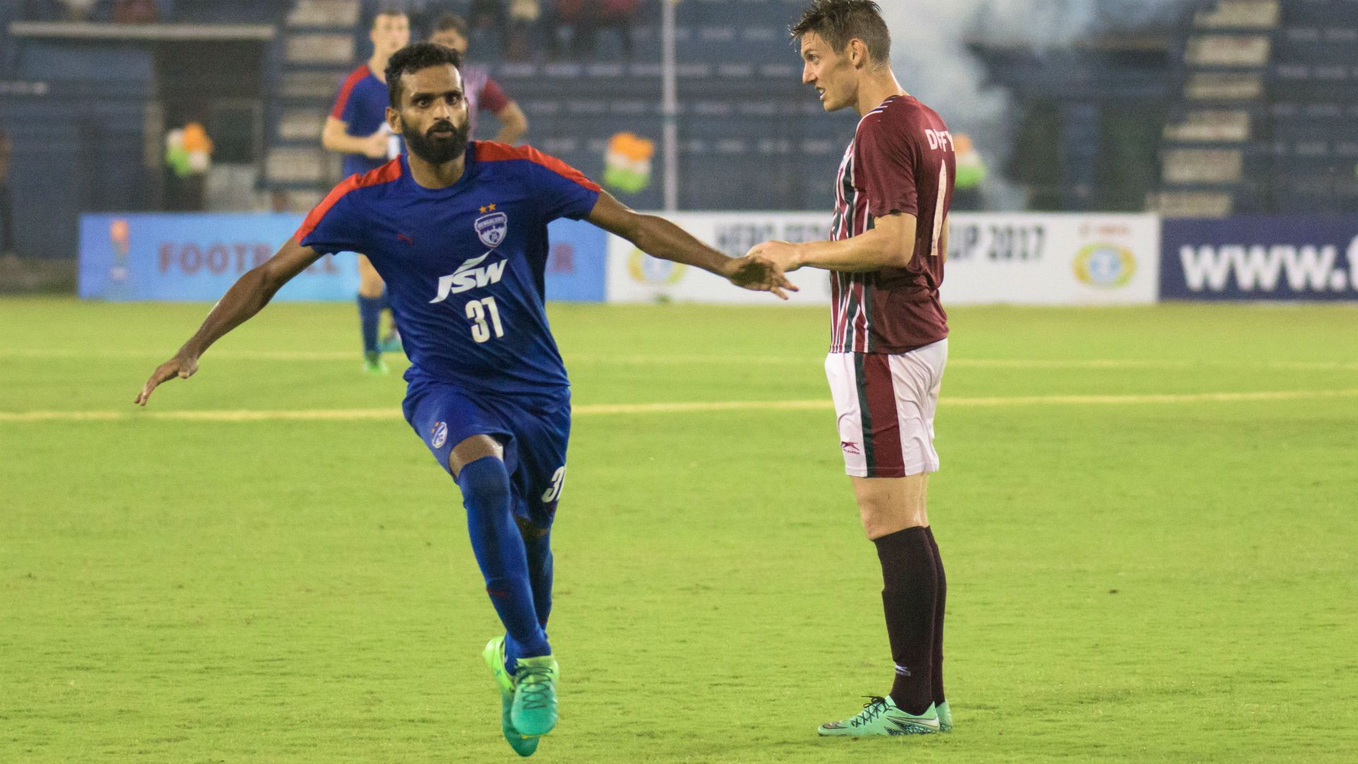 CK Vineeth Bengaluru FC Mohun Bagan Federation Cup Final 2017