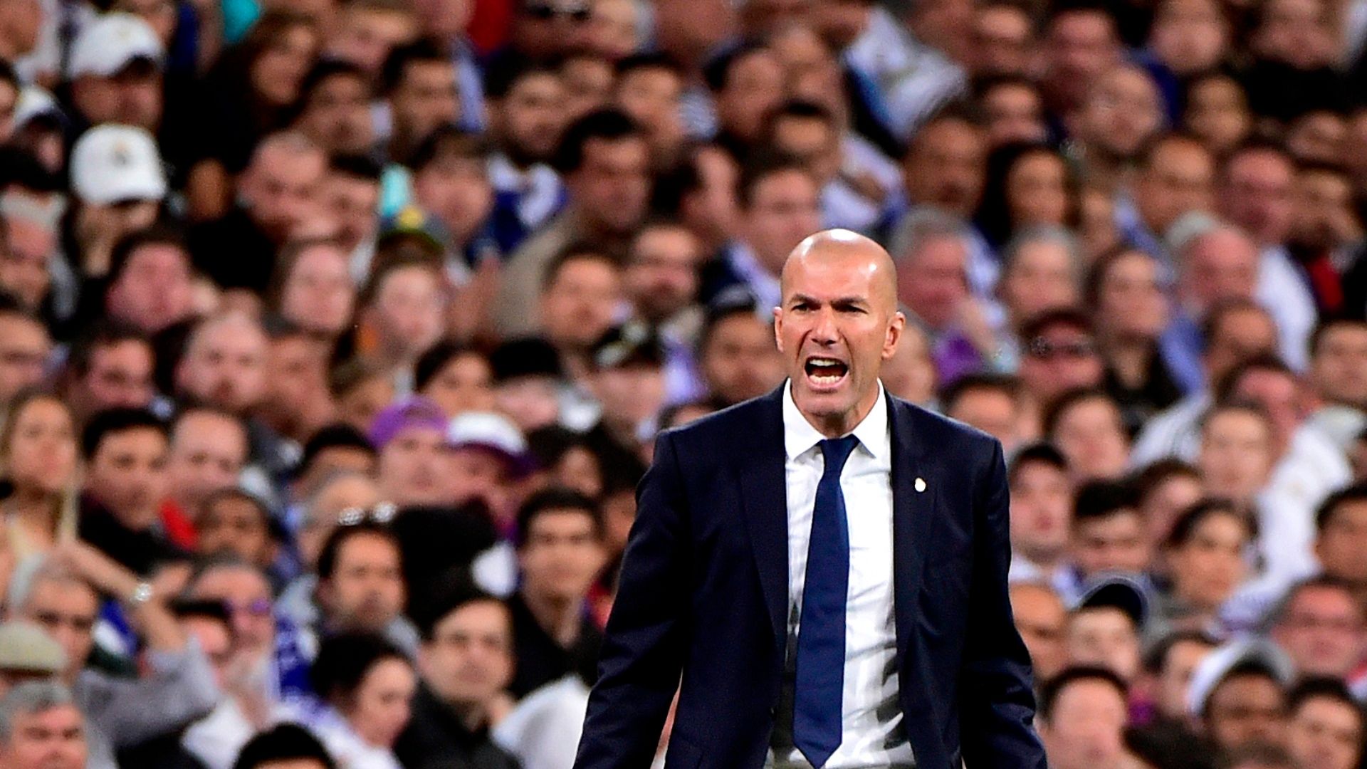 Zinedine Zidane Real Madrid Barcelona LaLiga 23042017