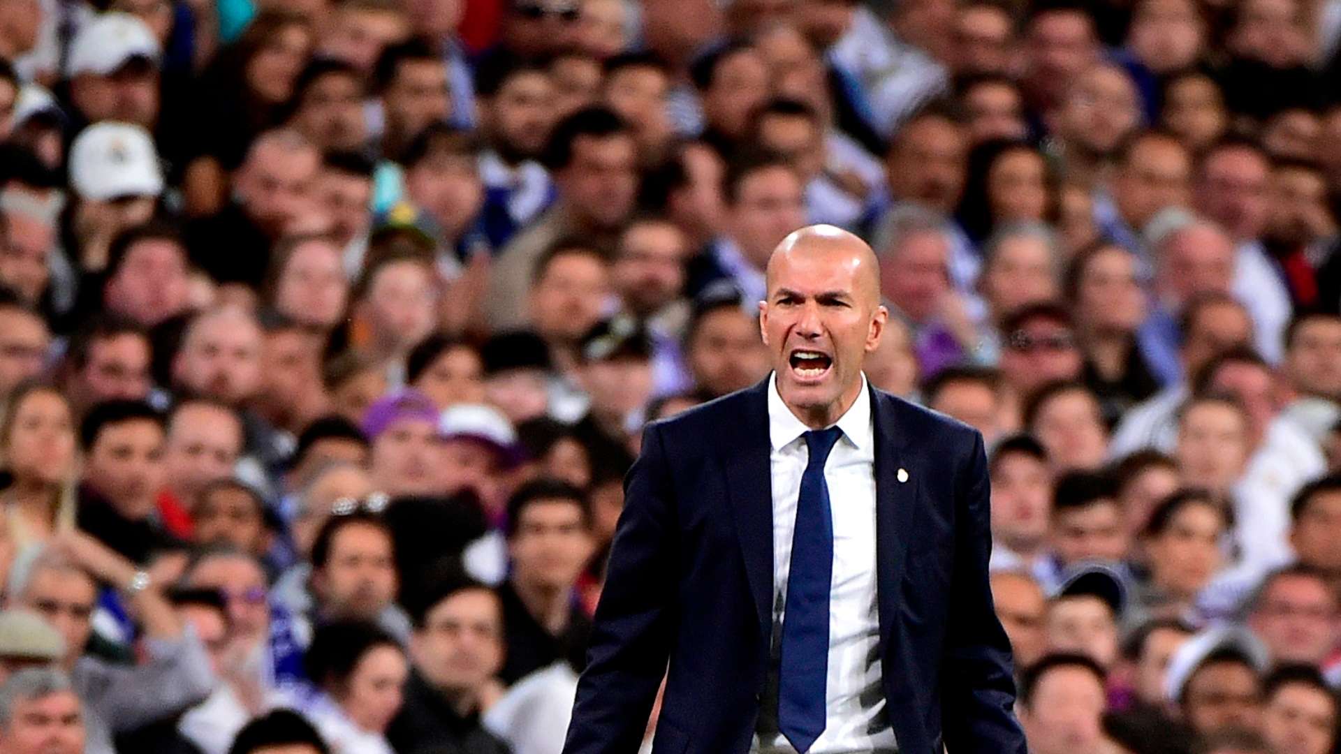 Zinedine Zidane Real Madrid Barcelona LaLiga 23042017