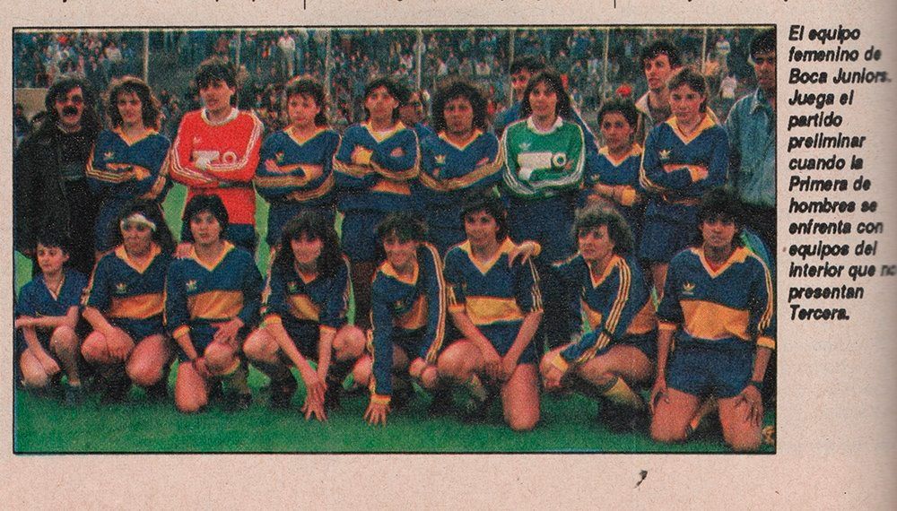 En 1989 la AFA empezó a organizar torneos de fútbol femenino casuales