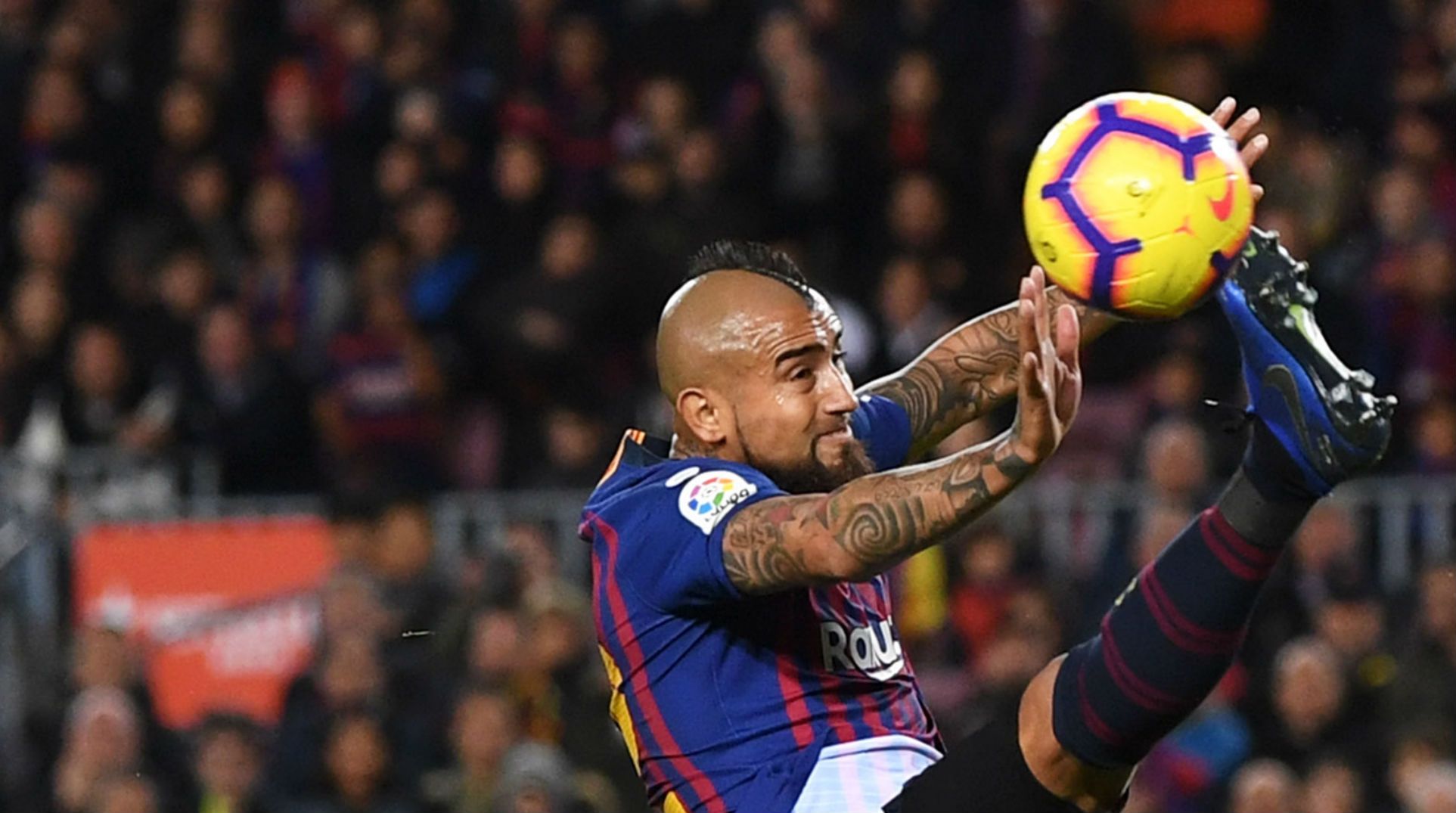 Arturo Vidal Barcelona Villarreal 18-19