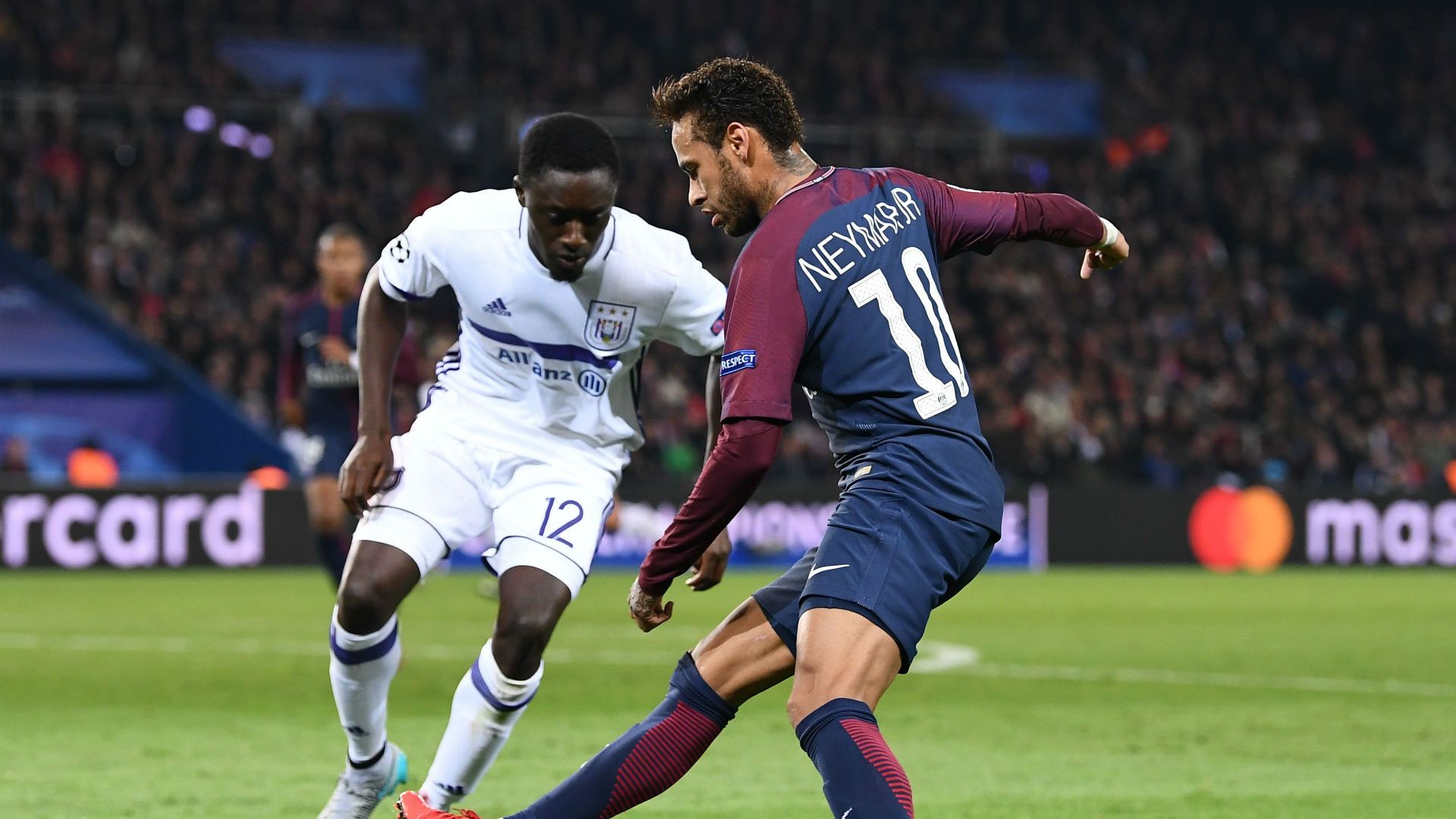 Neymar PSG Anderlecht