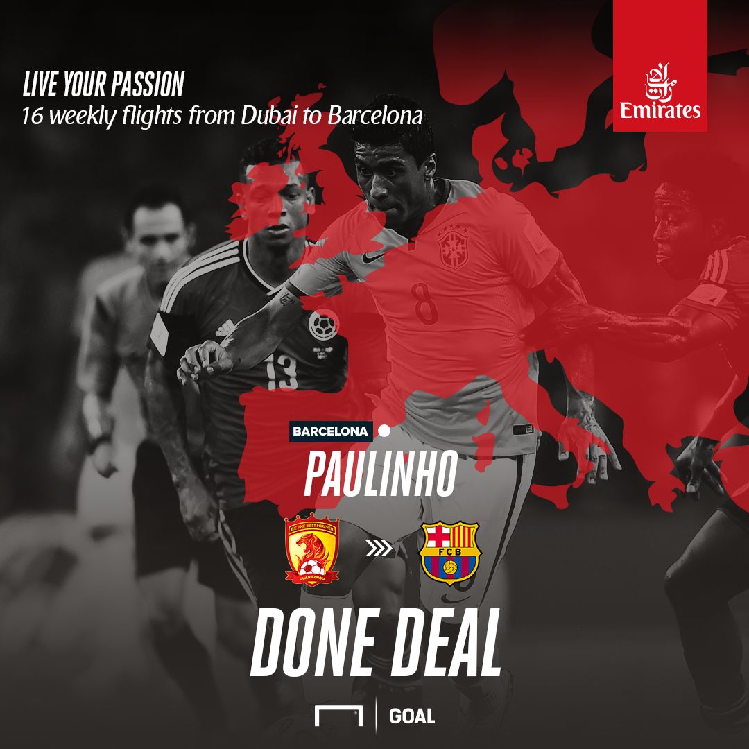 Emirates: Paulinho - EN