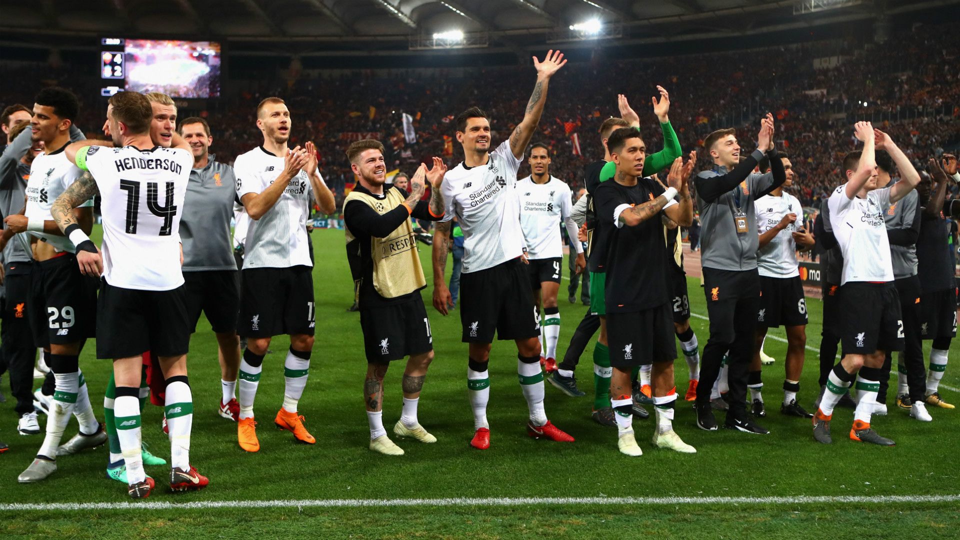 Liverpool celebrate
