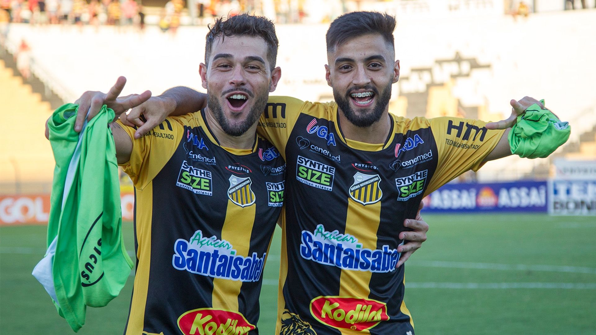 Novorizontino comemora acesso à Série B do Brasileirão, 2021