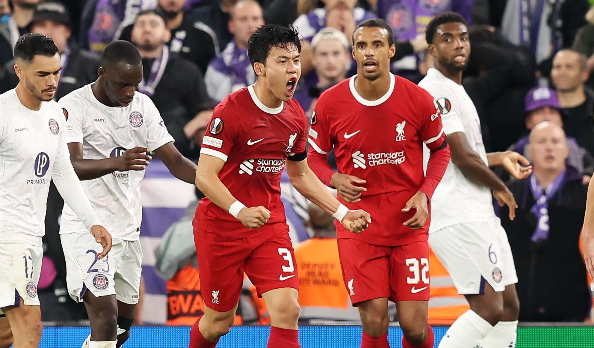 wataru endo liverpool goal