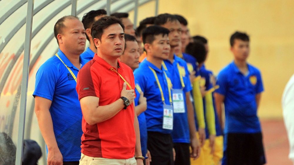 Coach Nguyen Duc Thang Thanh Hoa vs SHB Da Nang Round 4 V.League 2019