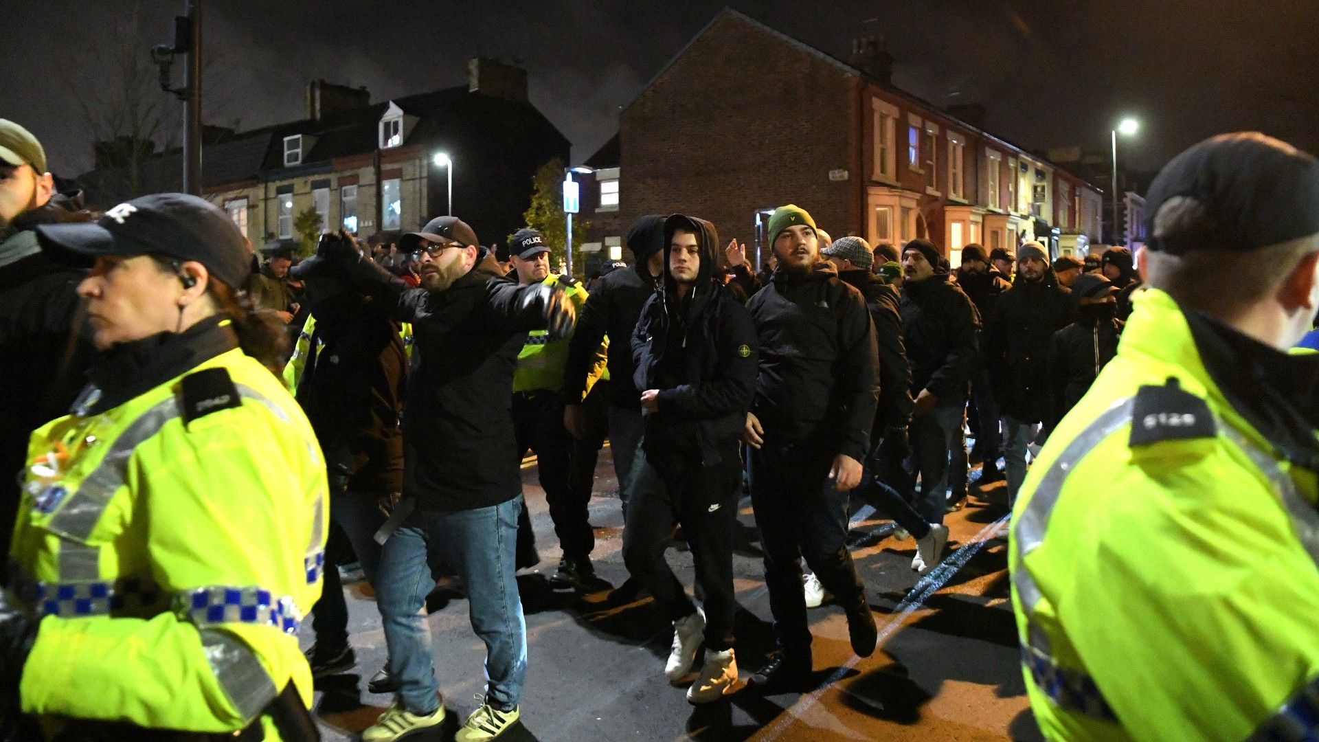 Napoli fans Liverpool